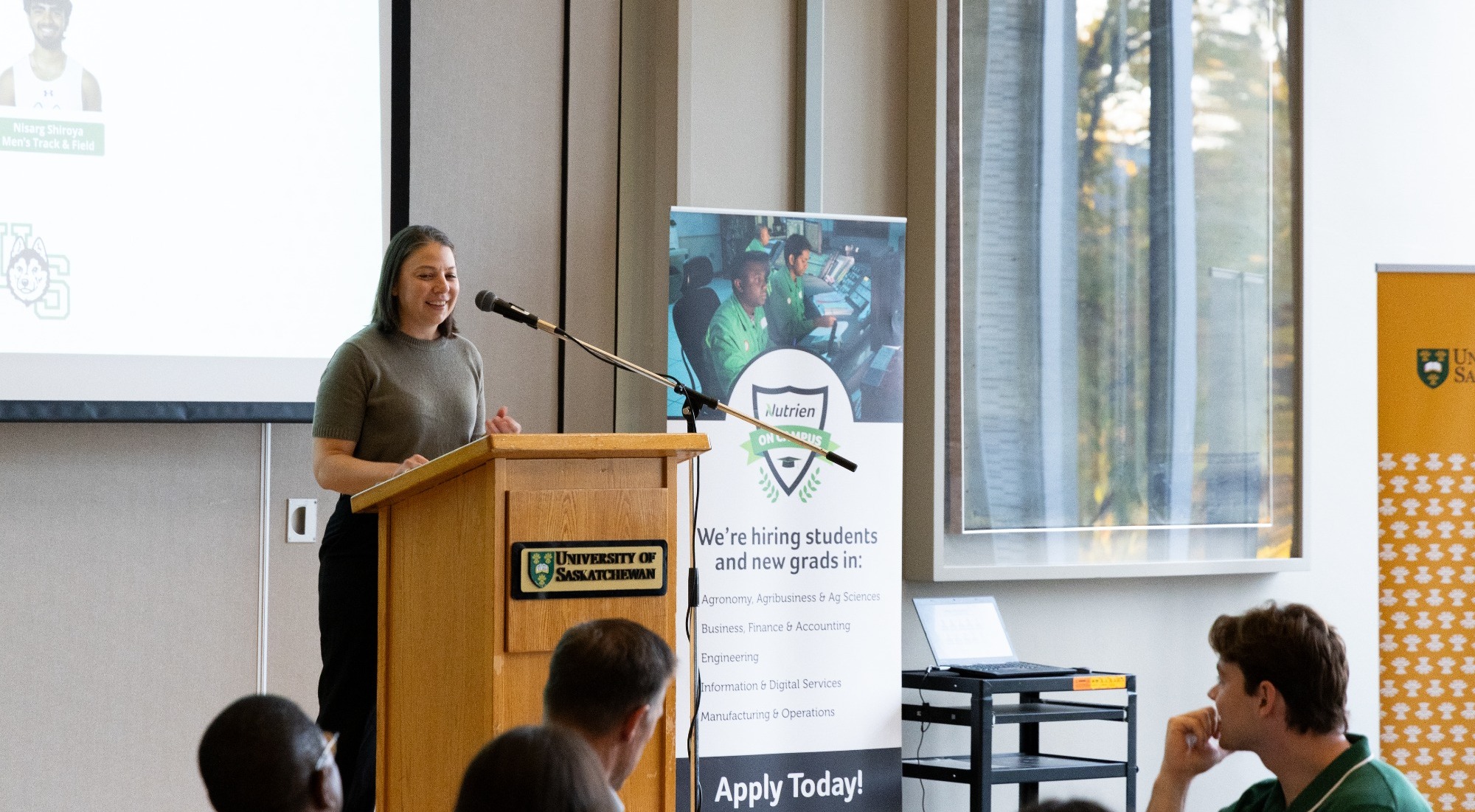 Amy Prokop at 2025 AAC Breakfast