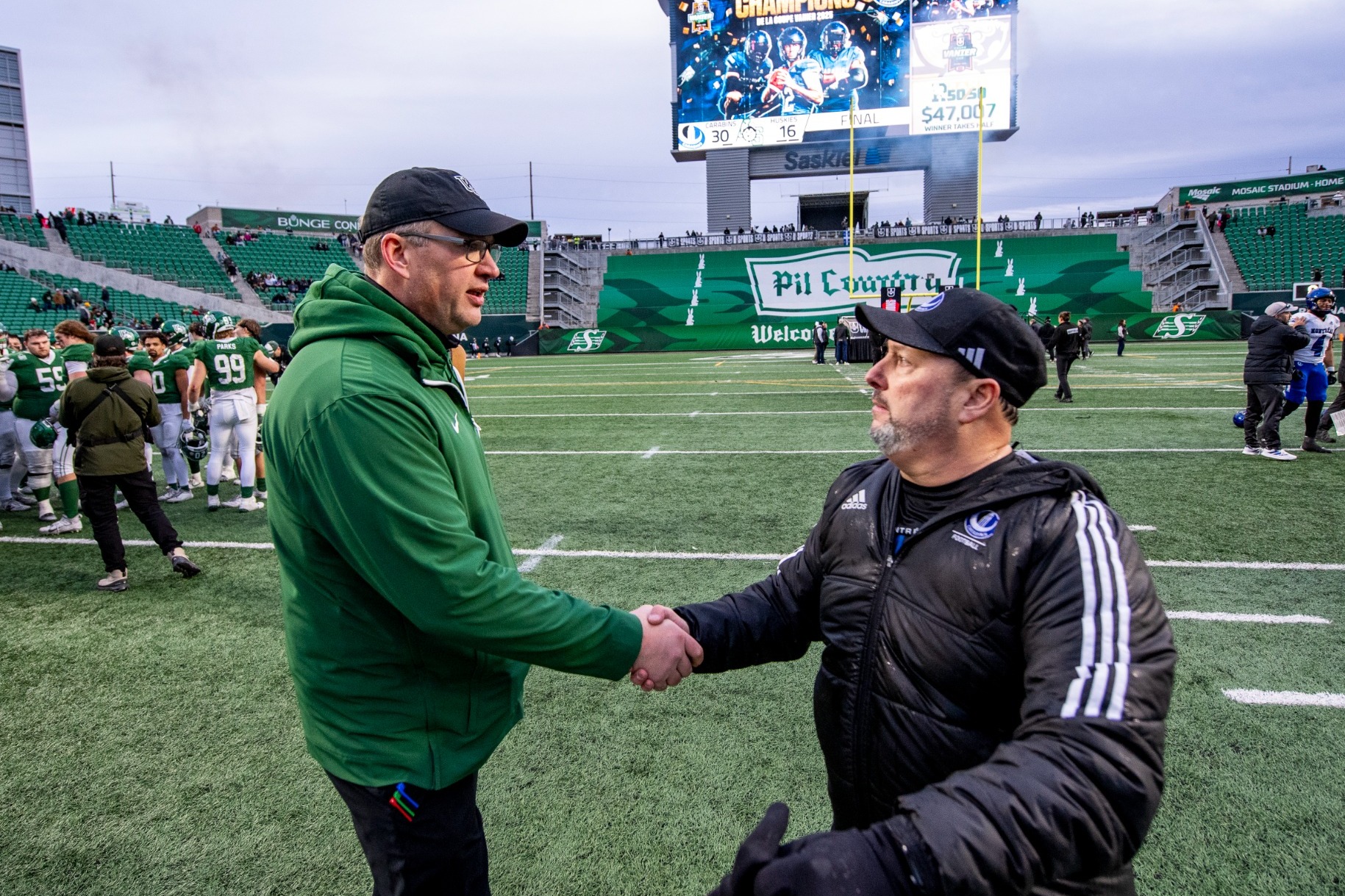 Scott Flory at 2025 Vanier Cup