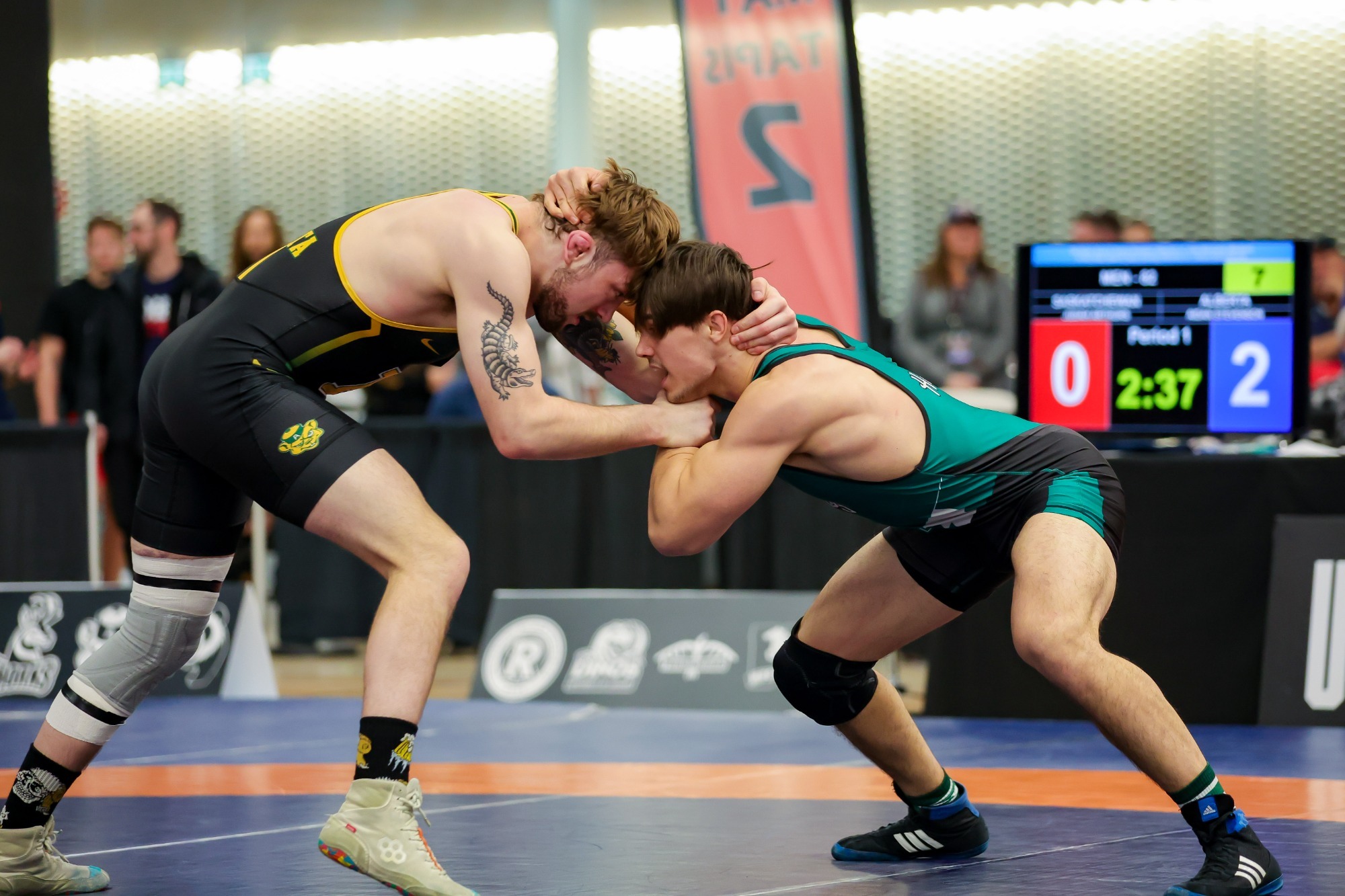 Judah Arthurs at 2025 U SPORTS Wrestling Championships