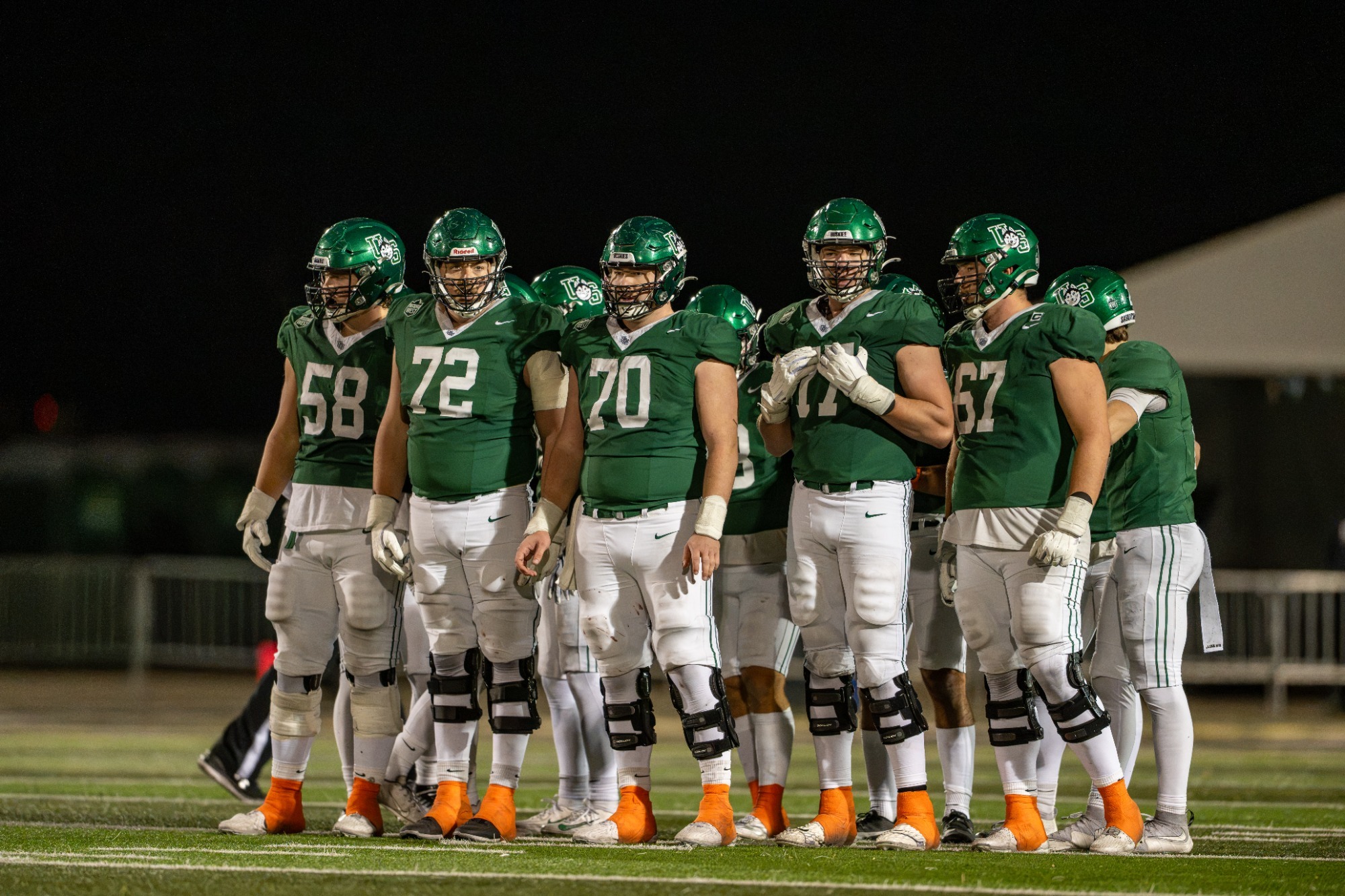 Offensive Line vs Manitoba 2026