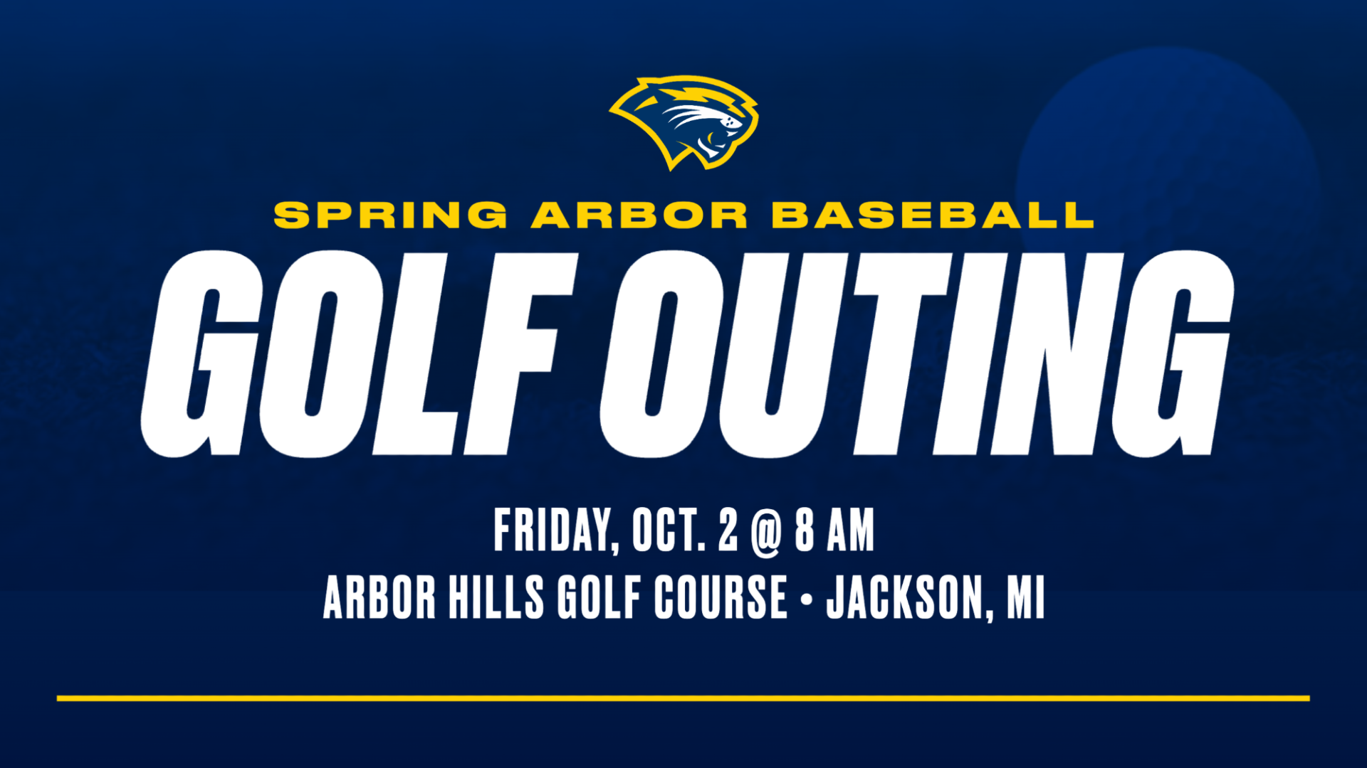 2026 Baseball Golf Outing