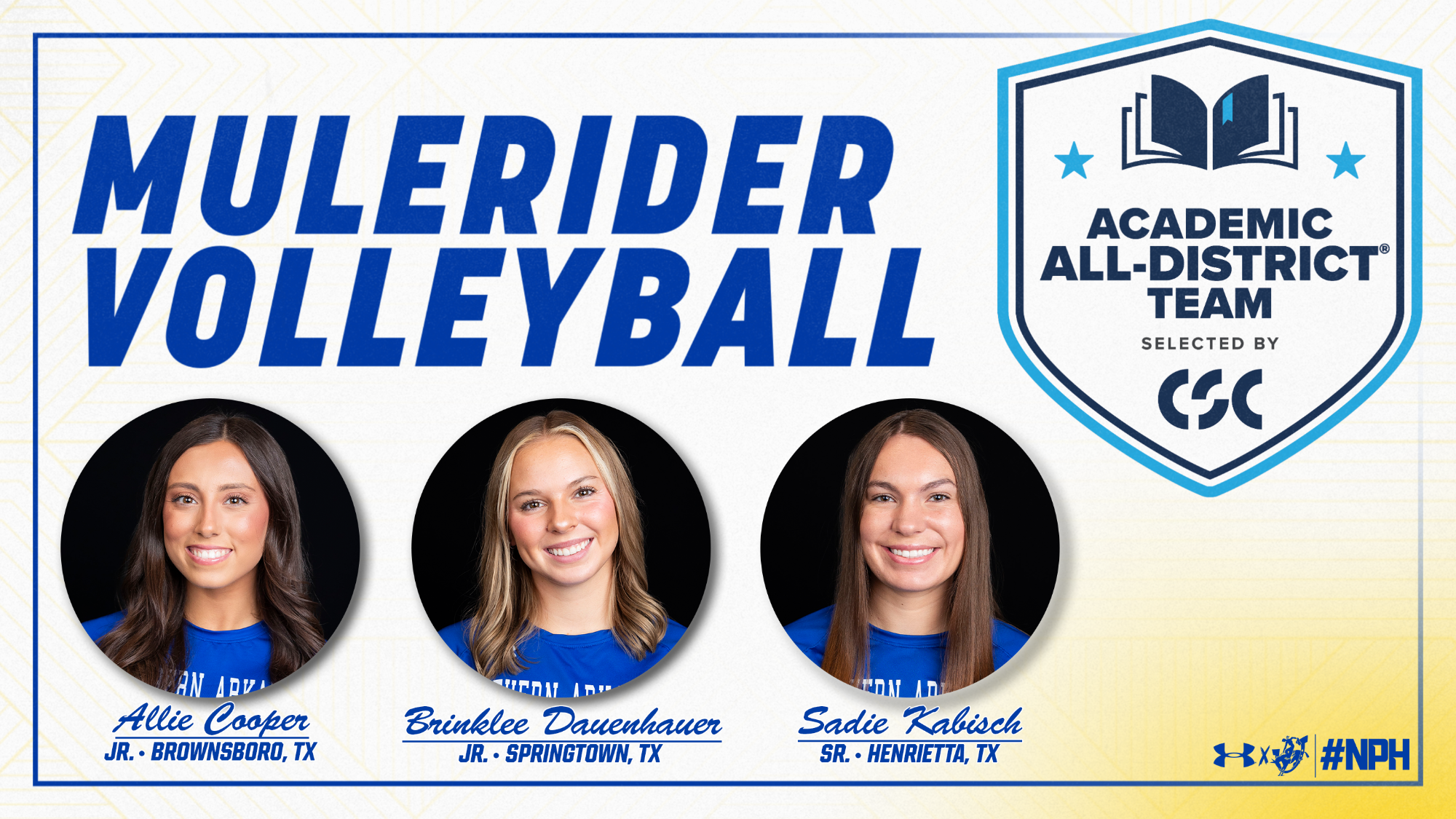 Volleyball Academic All-District