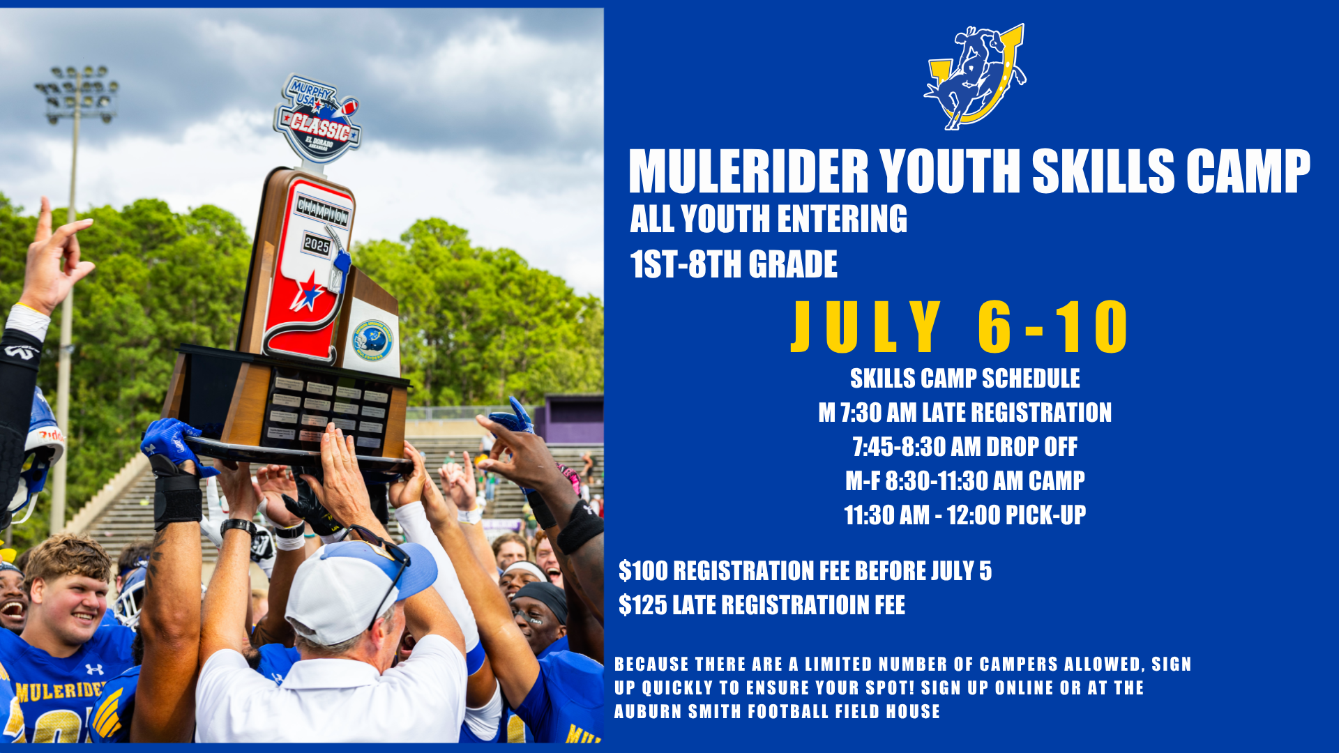 2026 Mulerider Football Camp