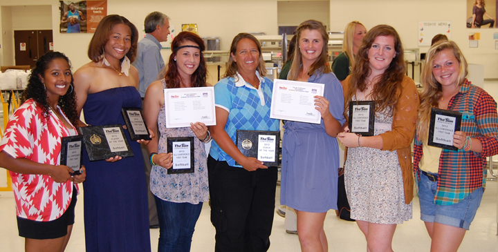 TSC Softball Award Winners