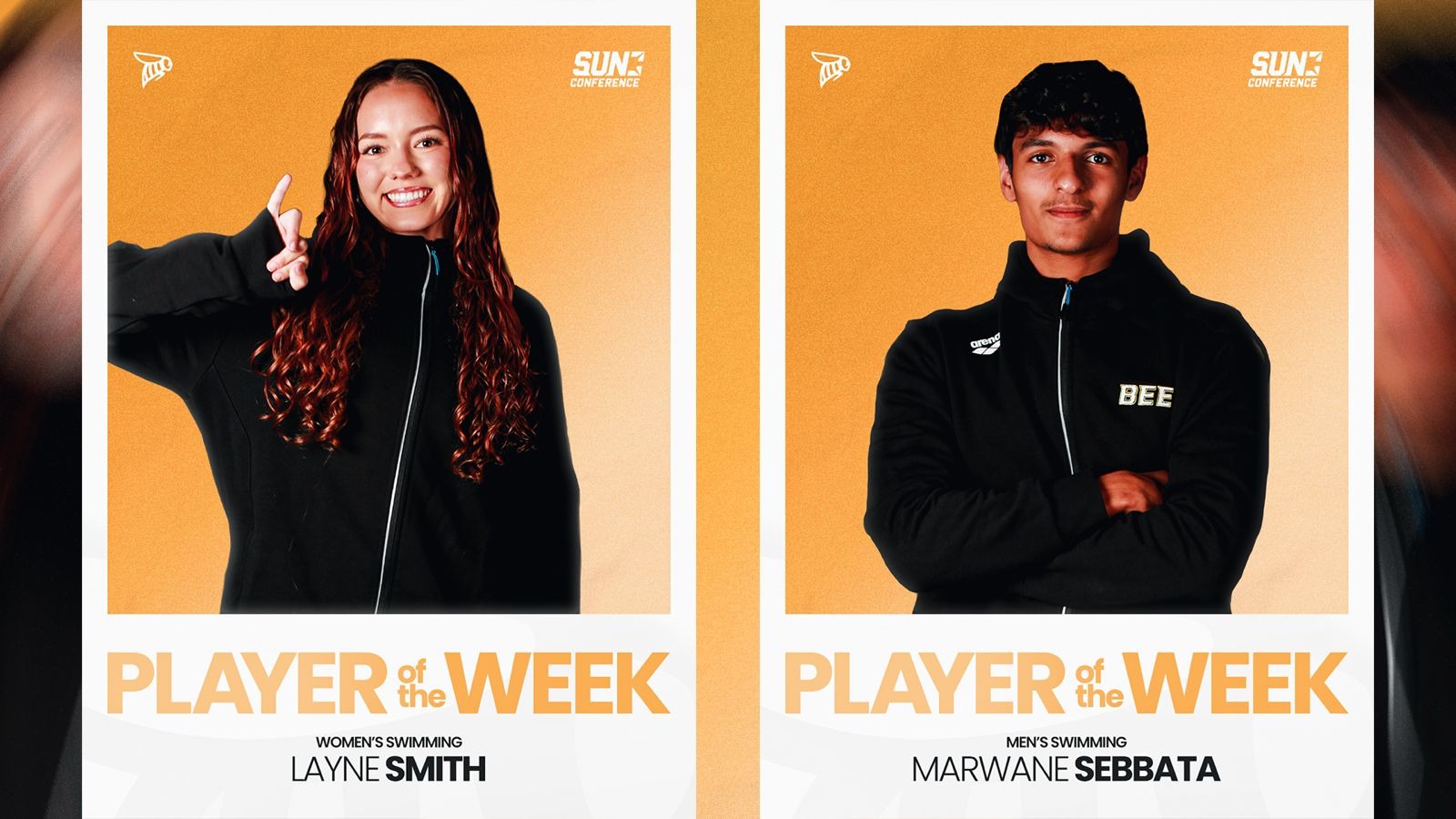 Sun Conference Swimmers of the Week