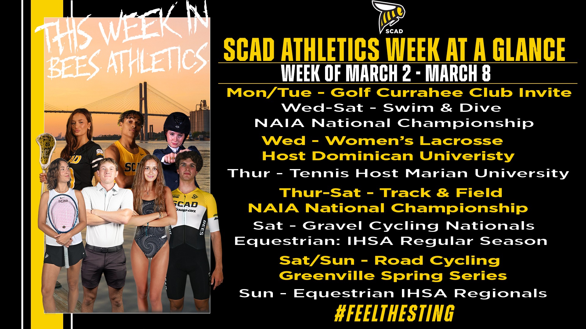 Week at a Glance (March 2-8)