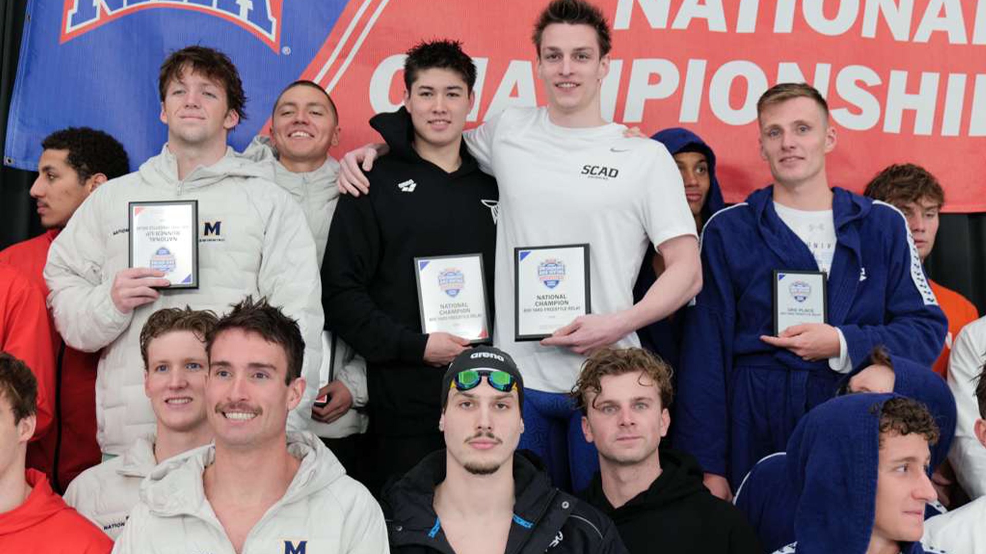 Men's Swimming National Champions