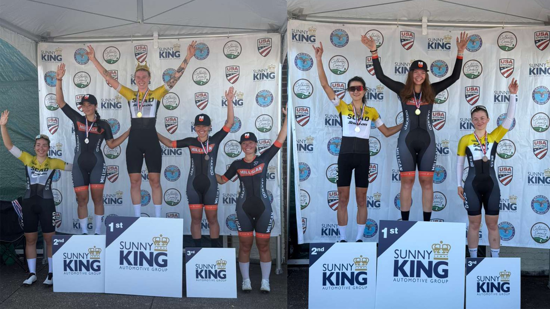 Sunny King Podiums