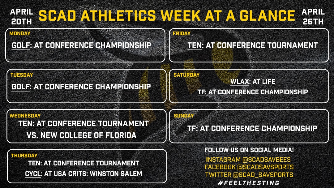Week at a Glance 4-20