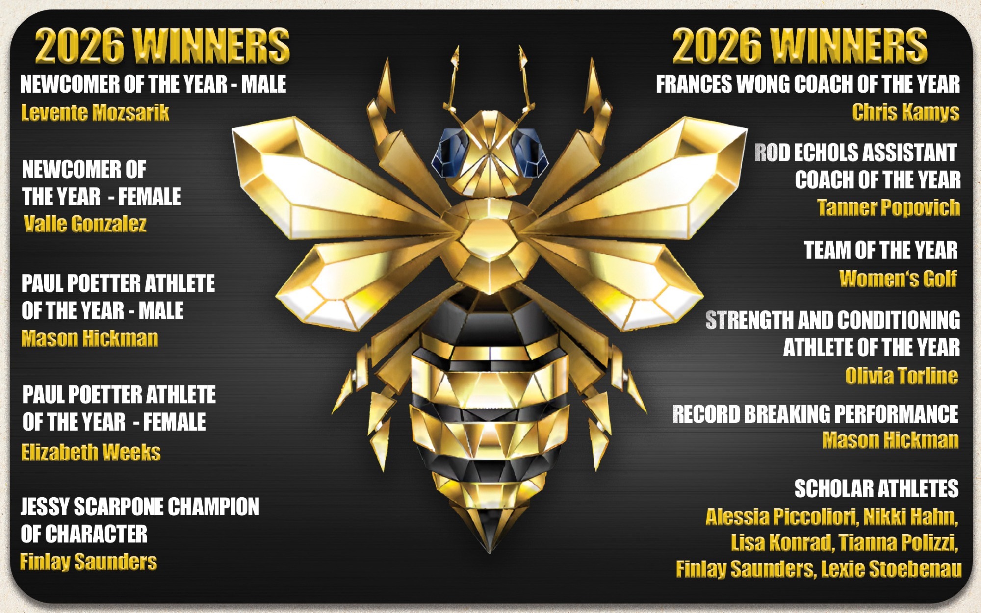 2026 Banquet