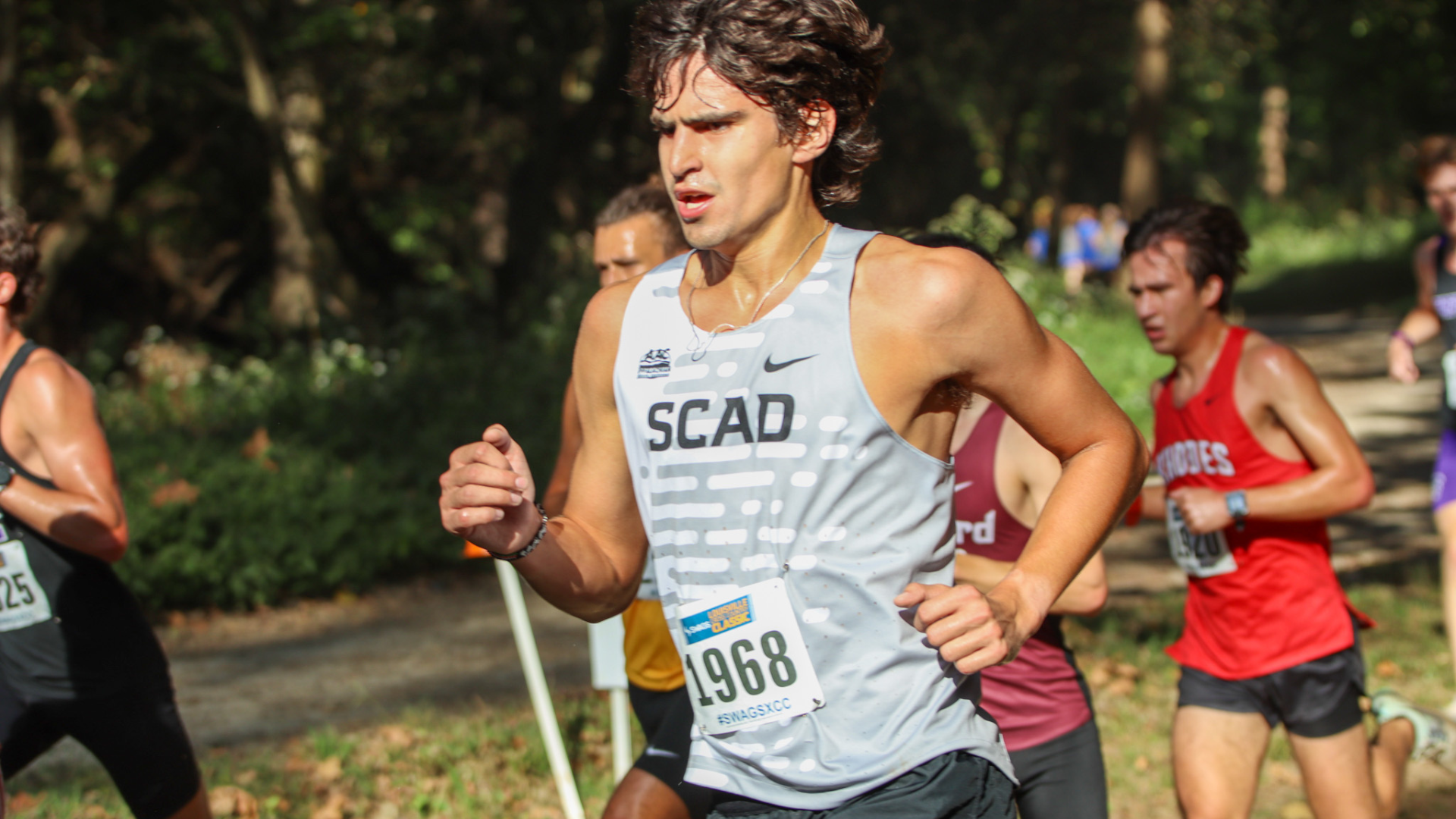 Will Karim races the 8K at the Louisville Cross Country Classic