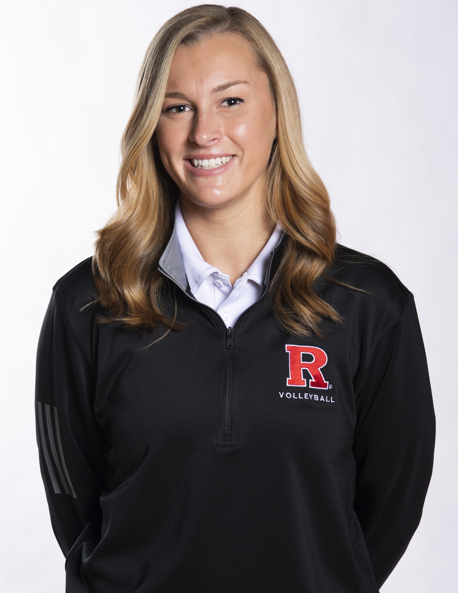 The Rutgers Scarlet Knights Women’s Volleyball Team photo day at Werblin Recreation Center in Piscataway, NJ on October 7, 2020.(Ben Solomon/Rutgers Athletics)