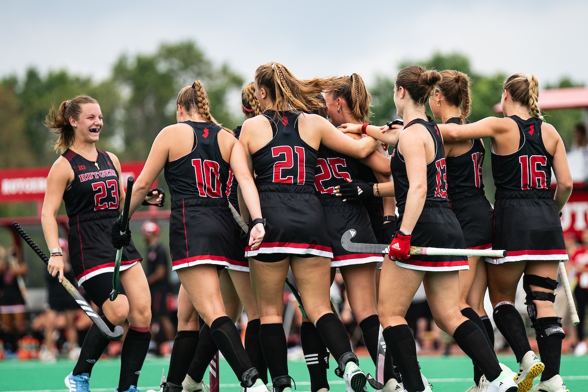 Field Hockey Team Shot