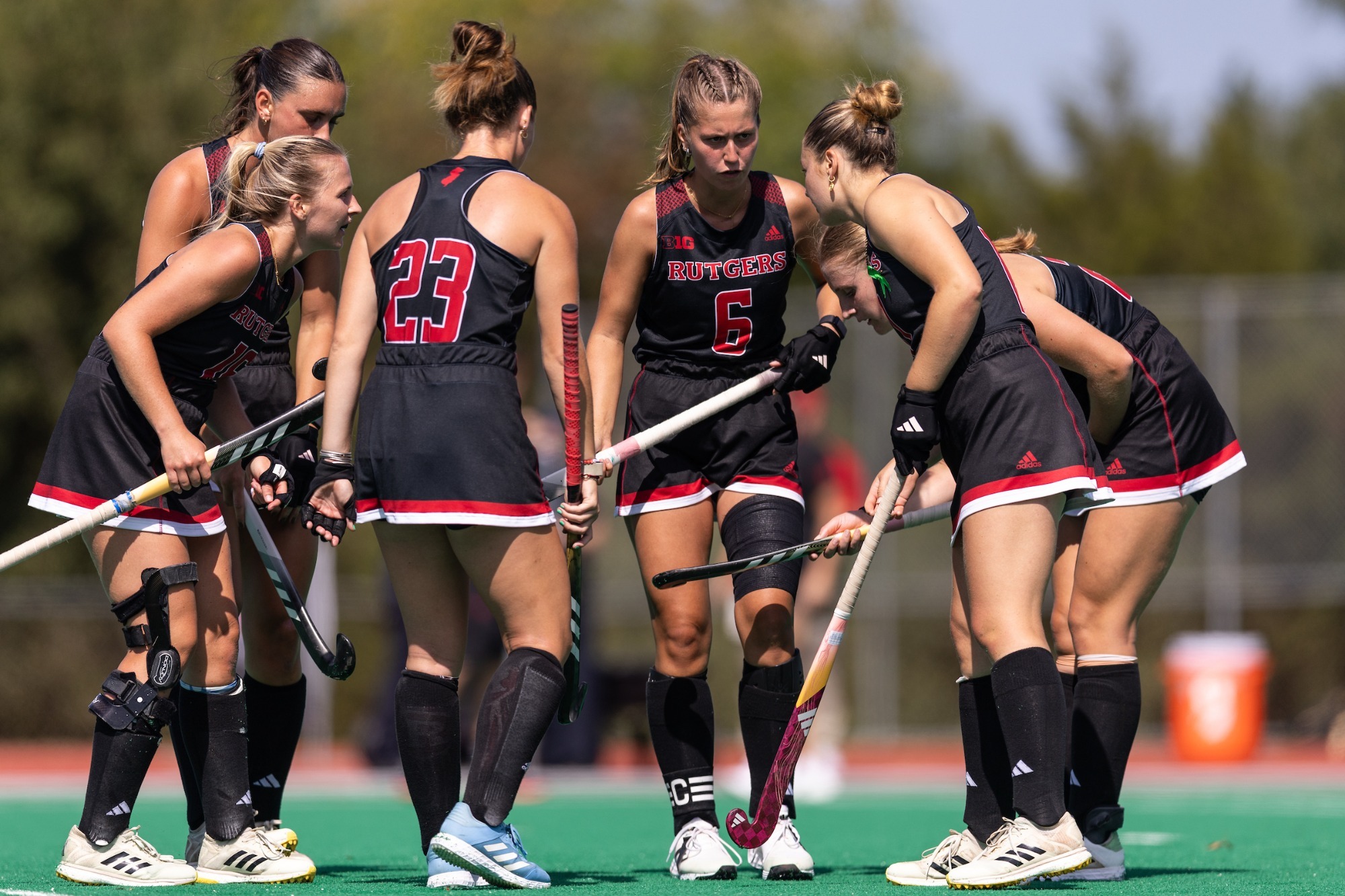 Field Hockey Huddle