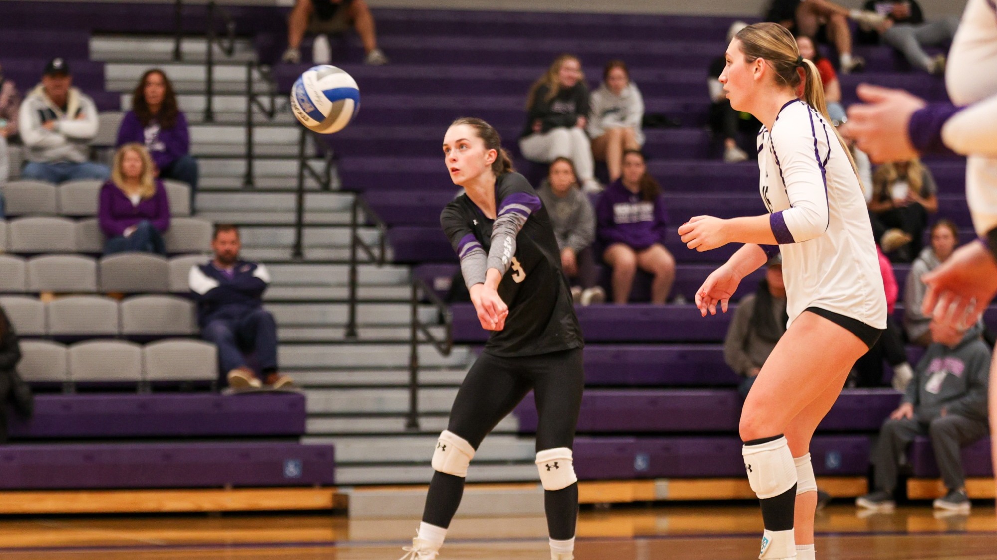 Volleyball Battles, but Falls to No. 1 Juniata in Landmark Championship