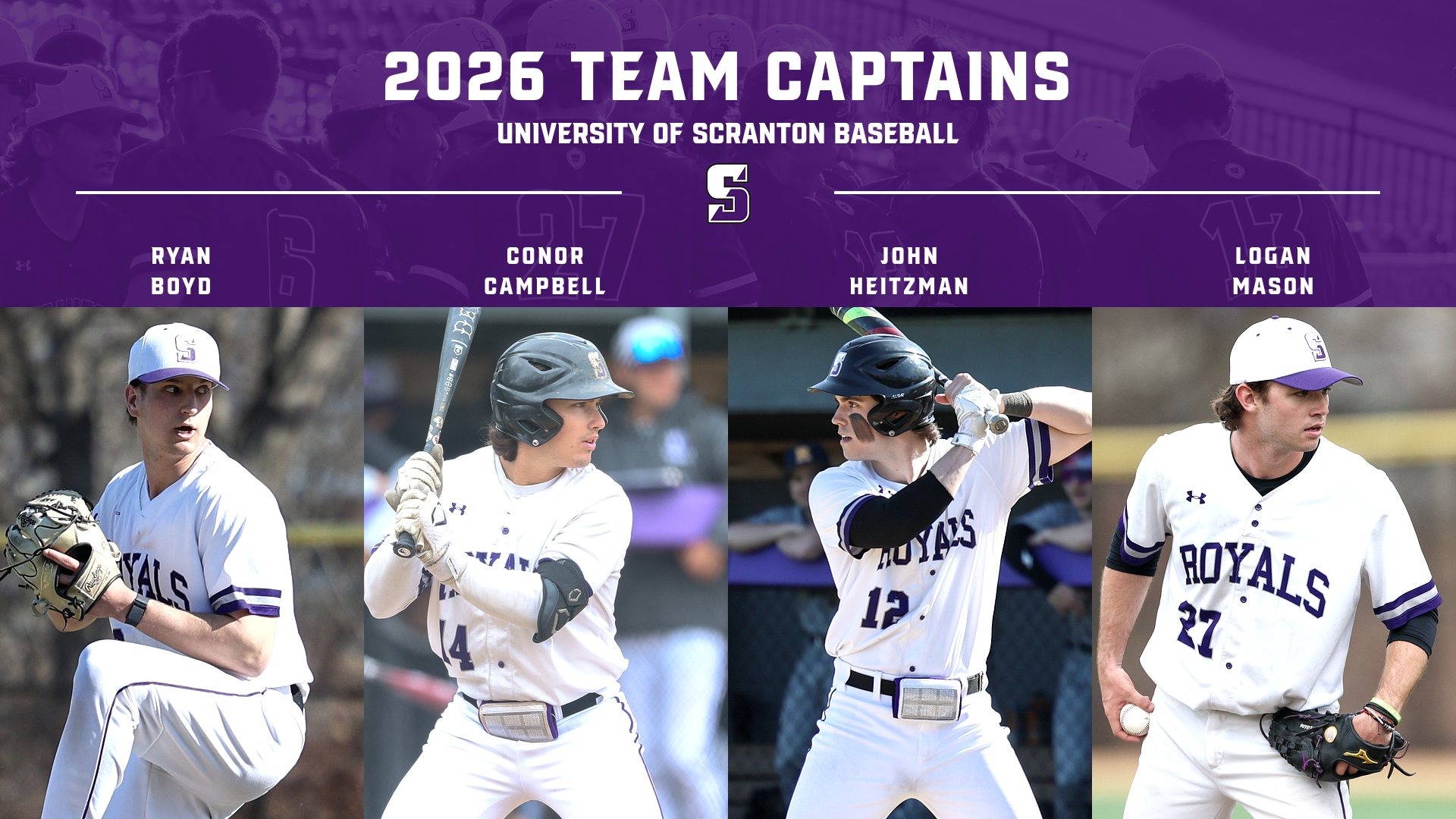 2026 Baseball Team Captains