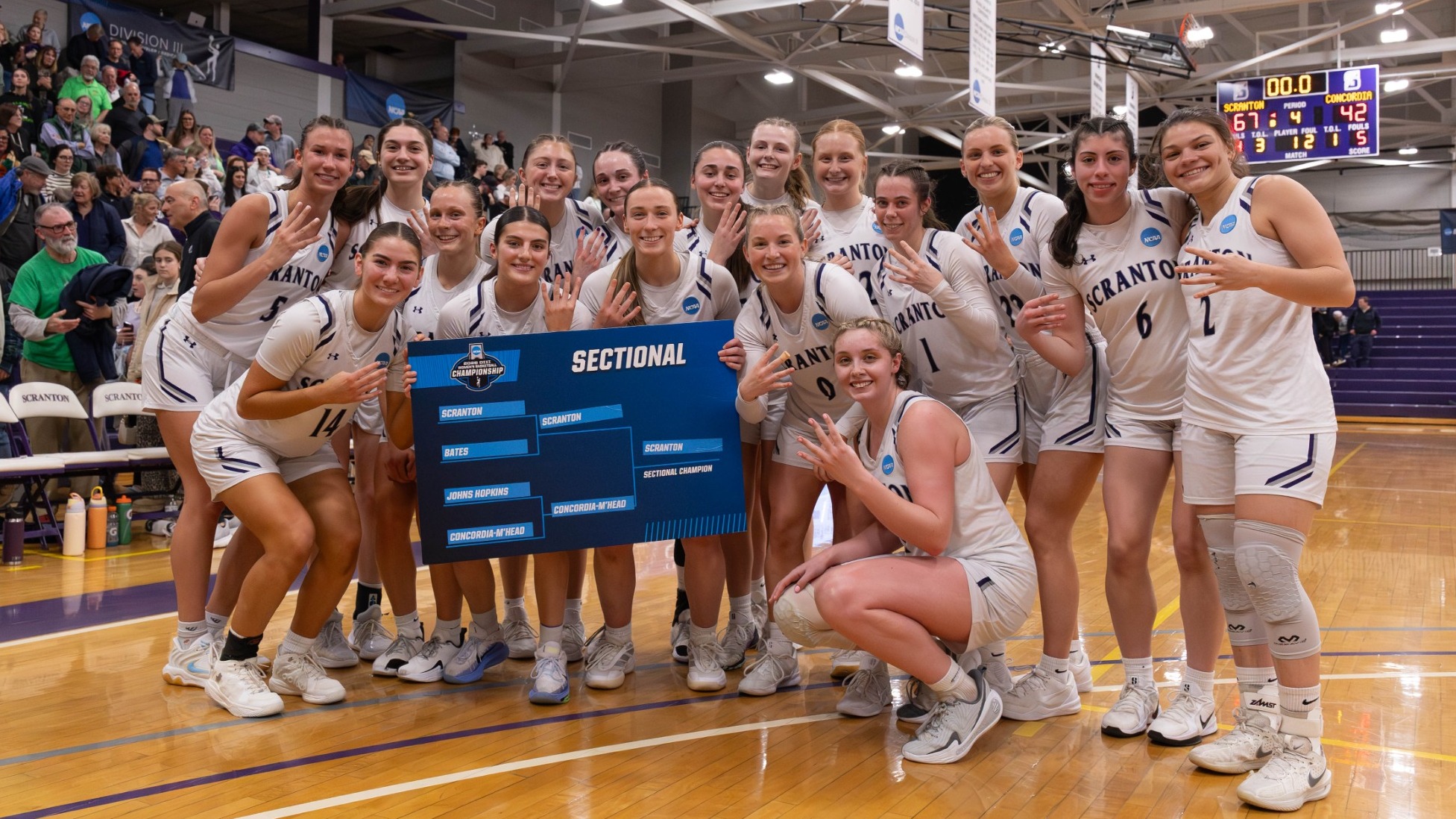 Lady Royals Elite 8 Win