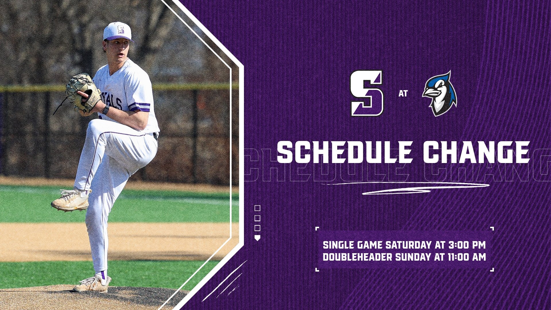 Scranton Baseball Schedule Change at ETown
