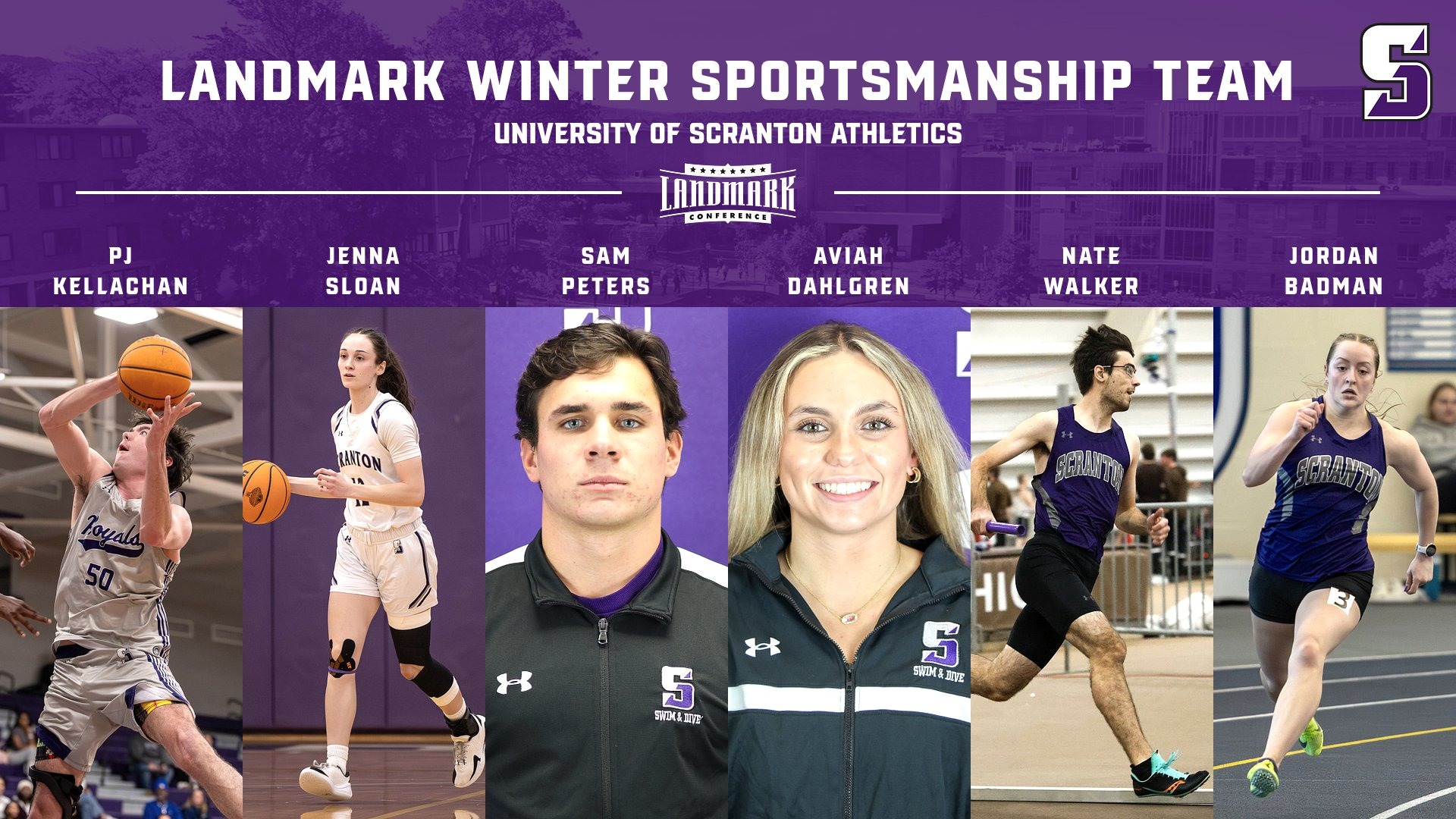 2026 Landmark Conference Sportsmanship Team