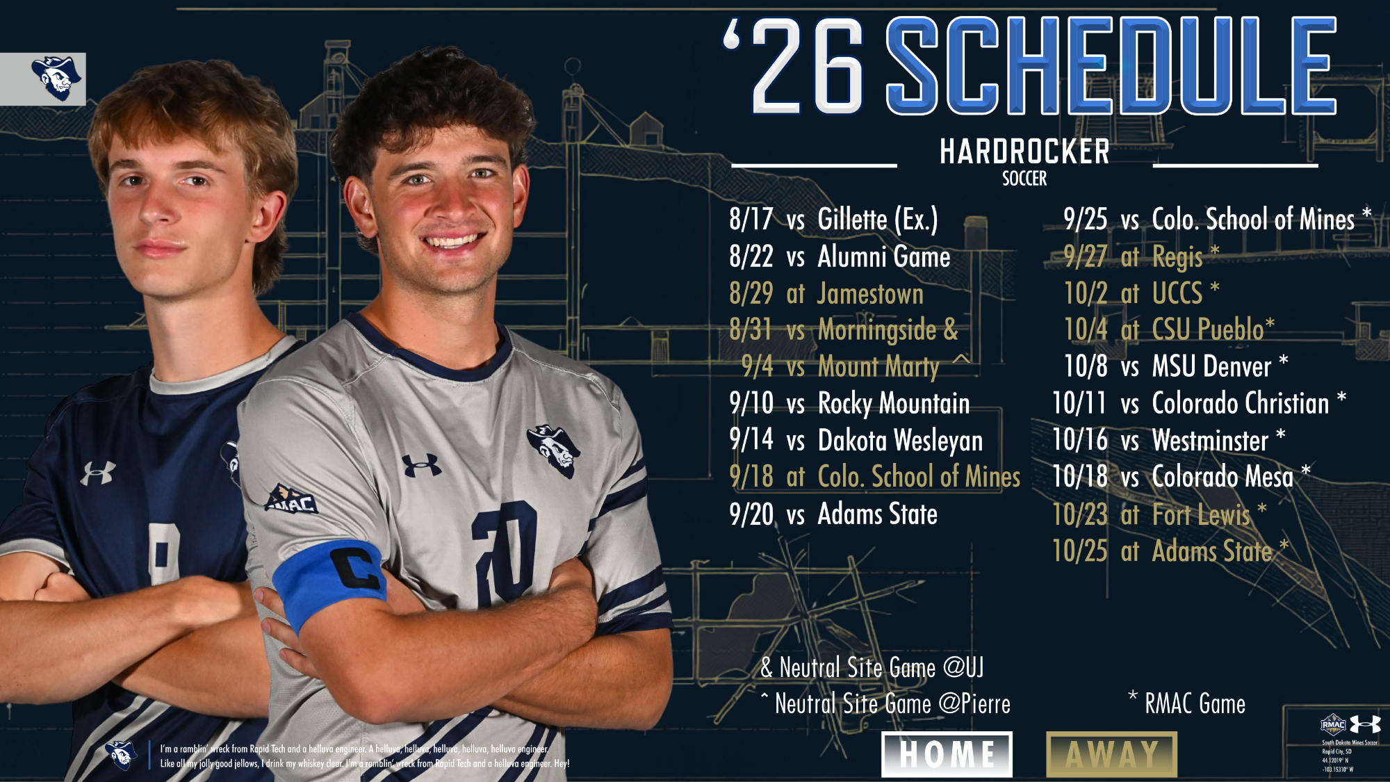 2026 Soccer Schedule