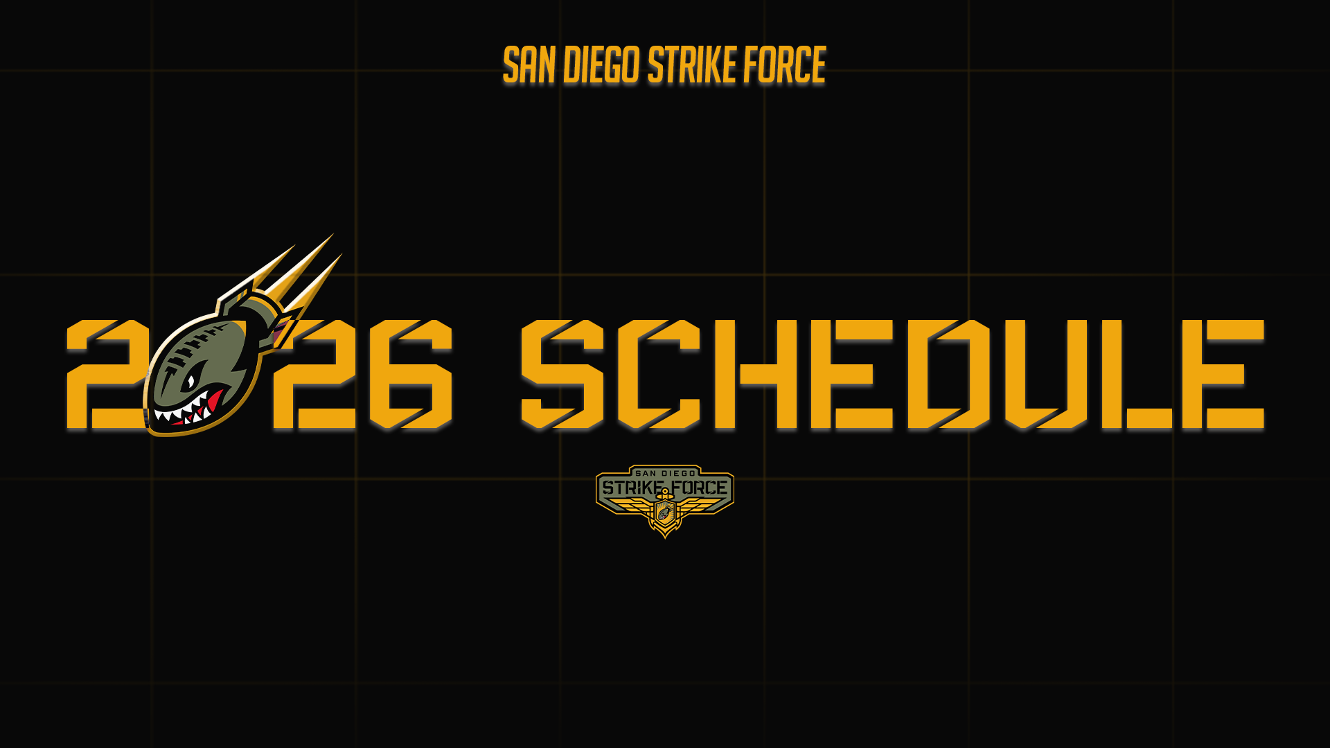 2026 Season Schedule