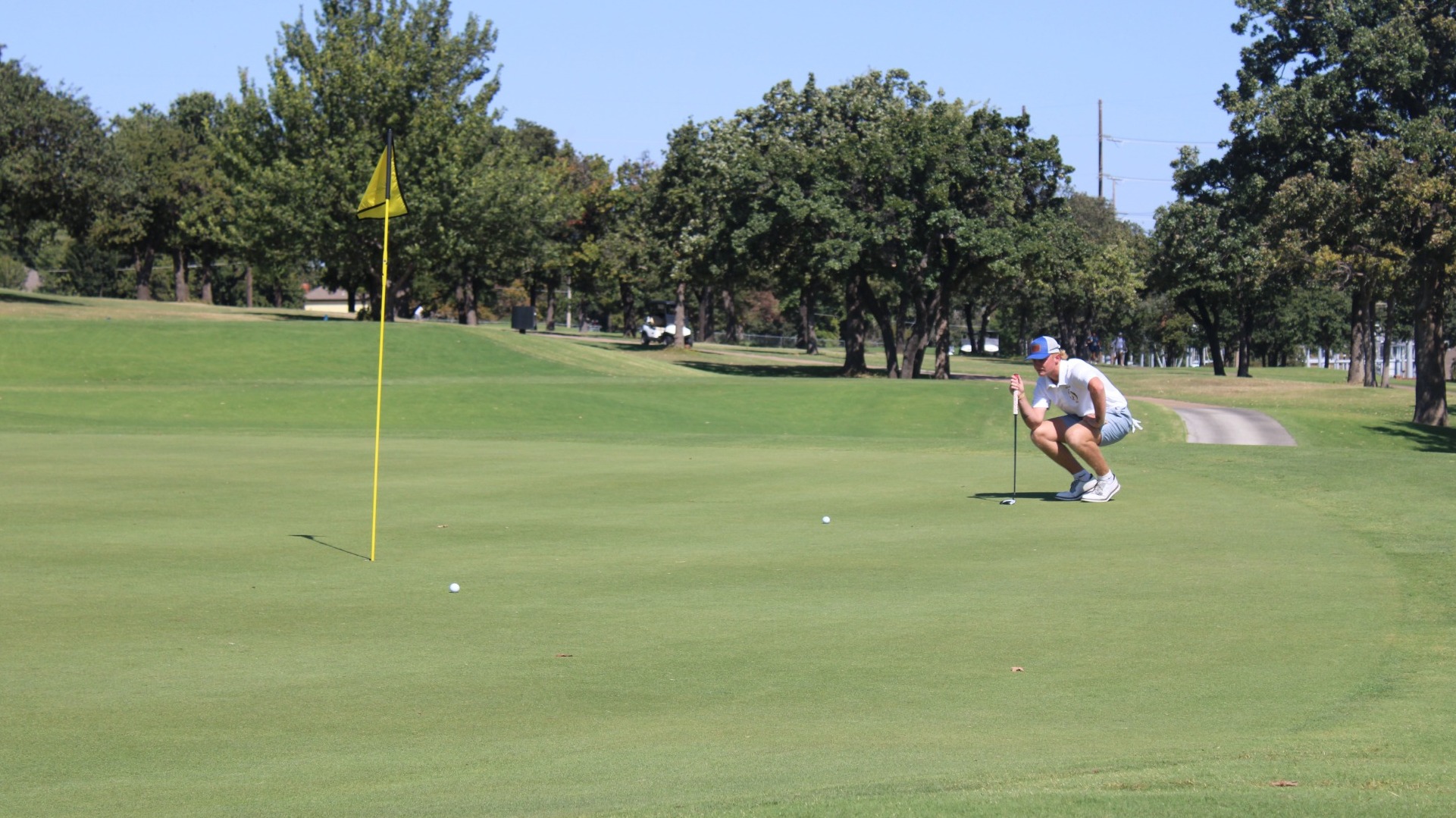 Sharp reading the green