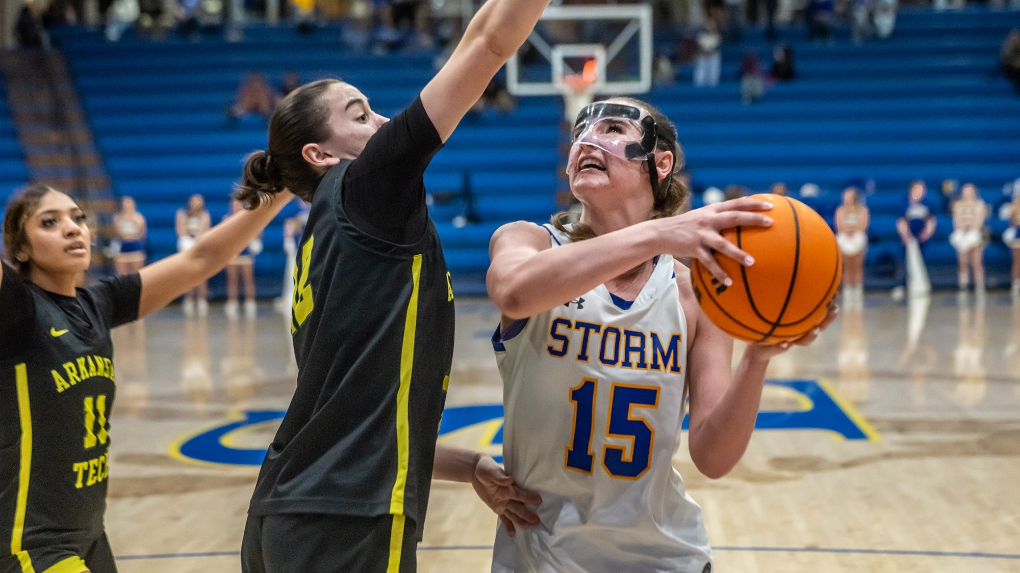 Tori Kilburn puts up a shot versus Arkansas Tech