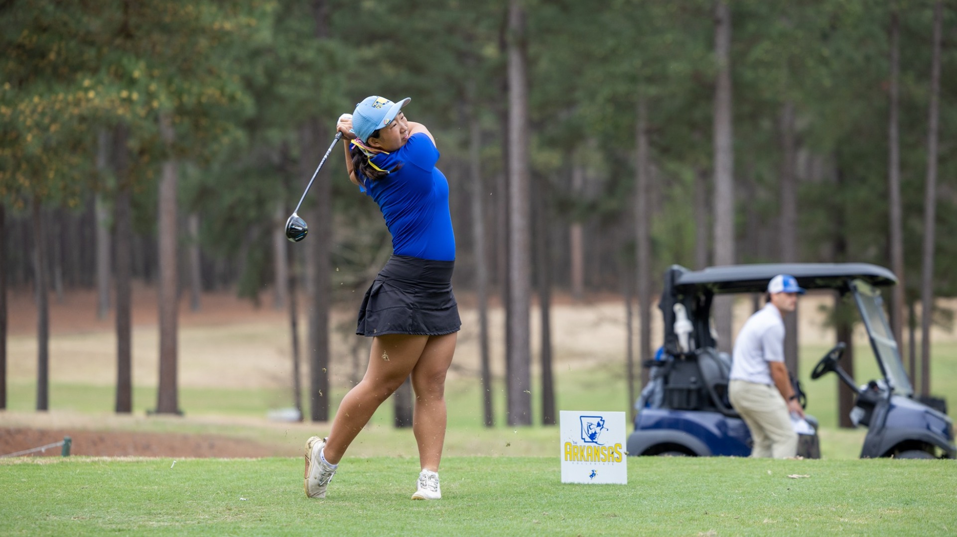 Karen Kim at the Arkansas Collegiate 