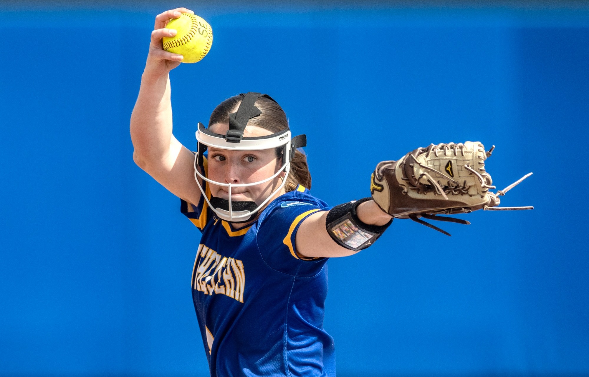 Malone pitching vs. SNU game two 