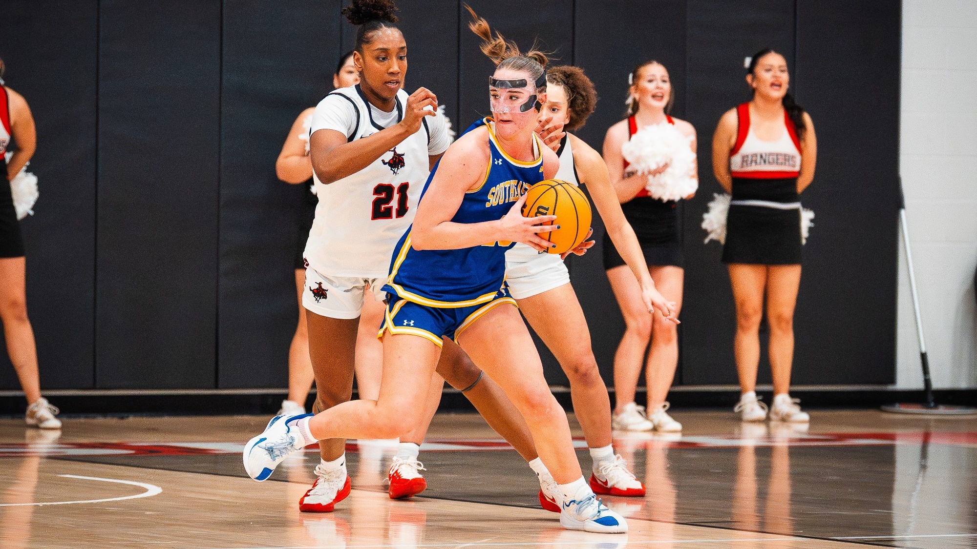 Tori Kilburn makes a move in the paint versus Northwestern Oklahoma State