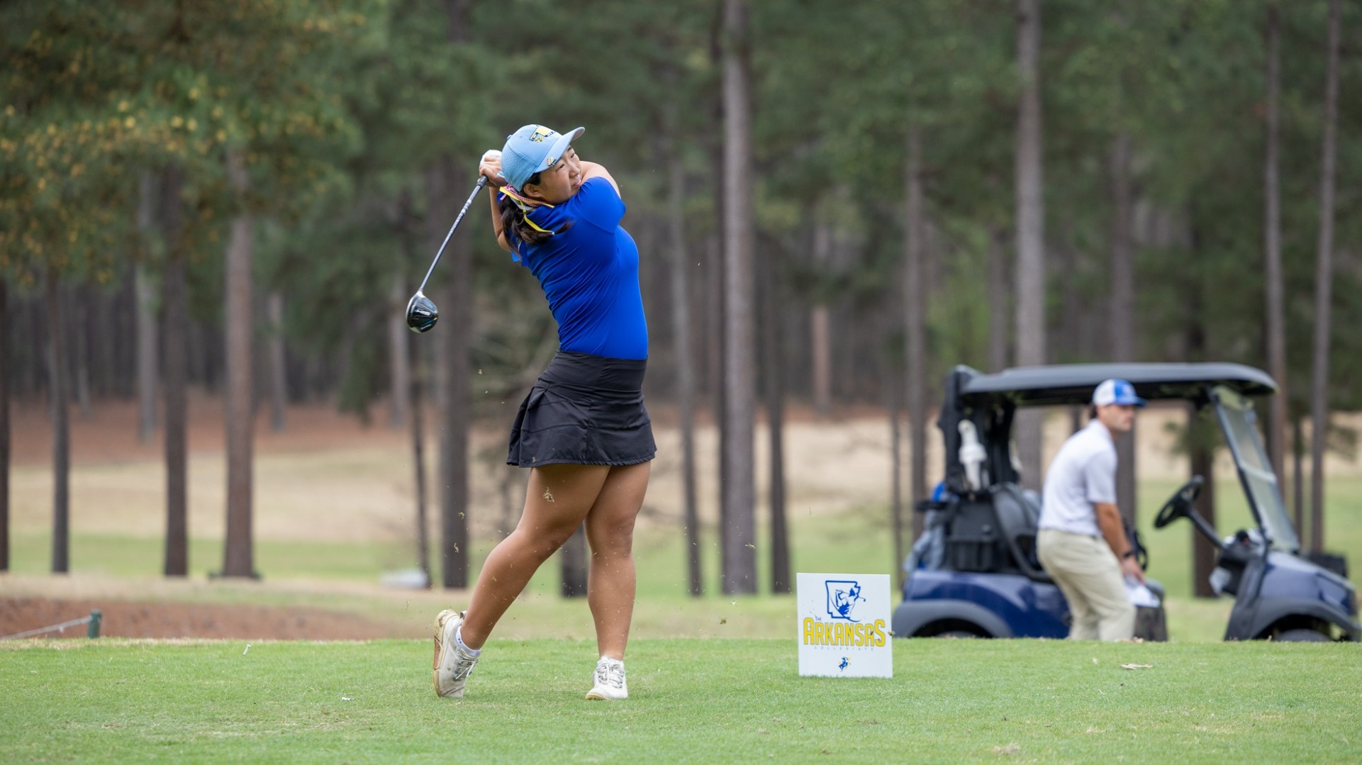 Karen Kim at the Arkansas Collegiate