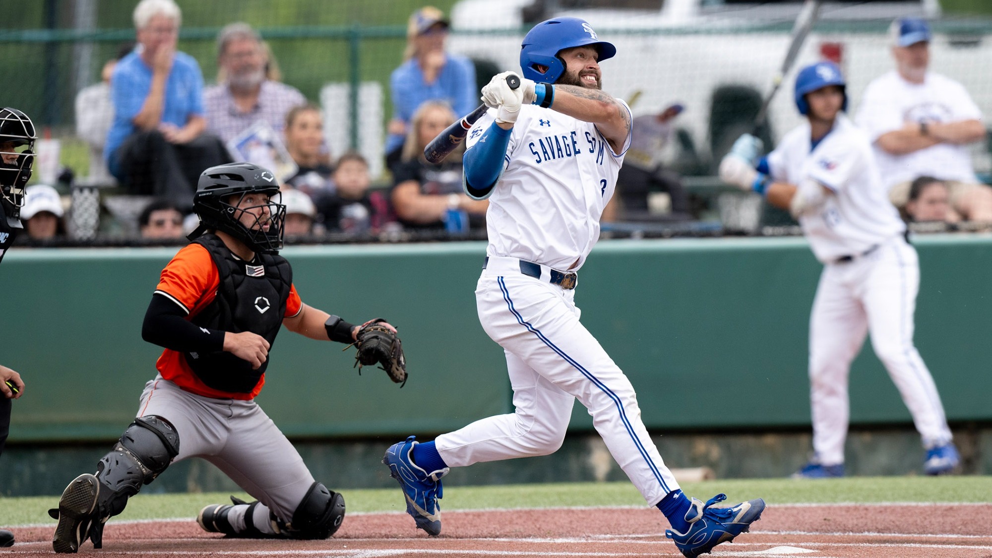 JJ Bush swings versus East Central