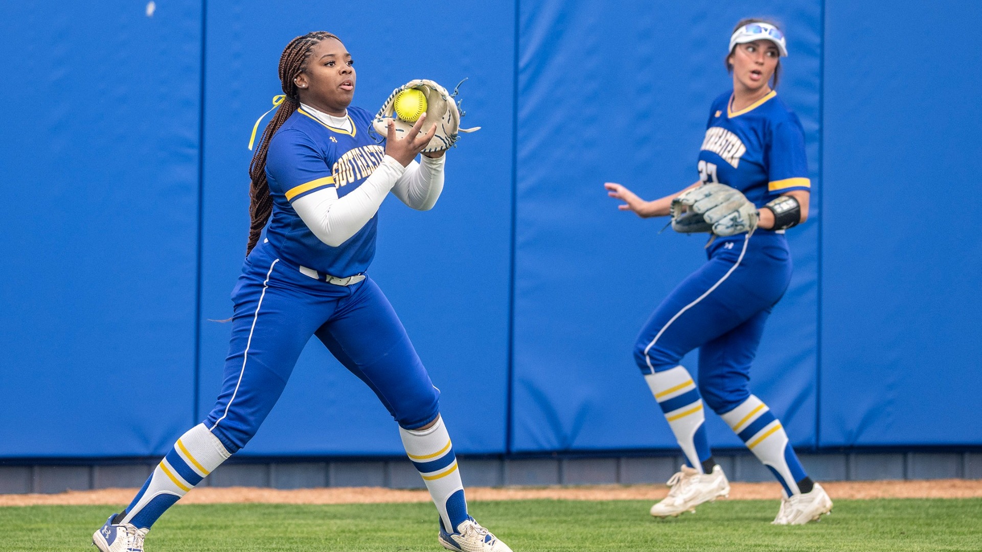 McMurray in the outfield 