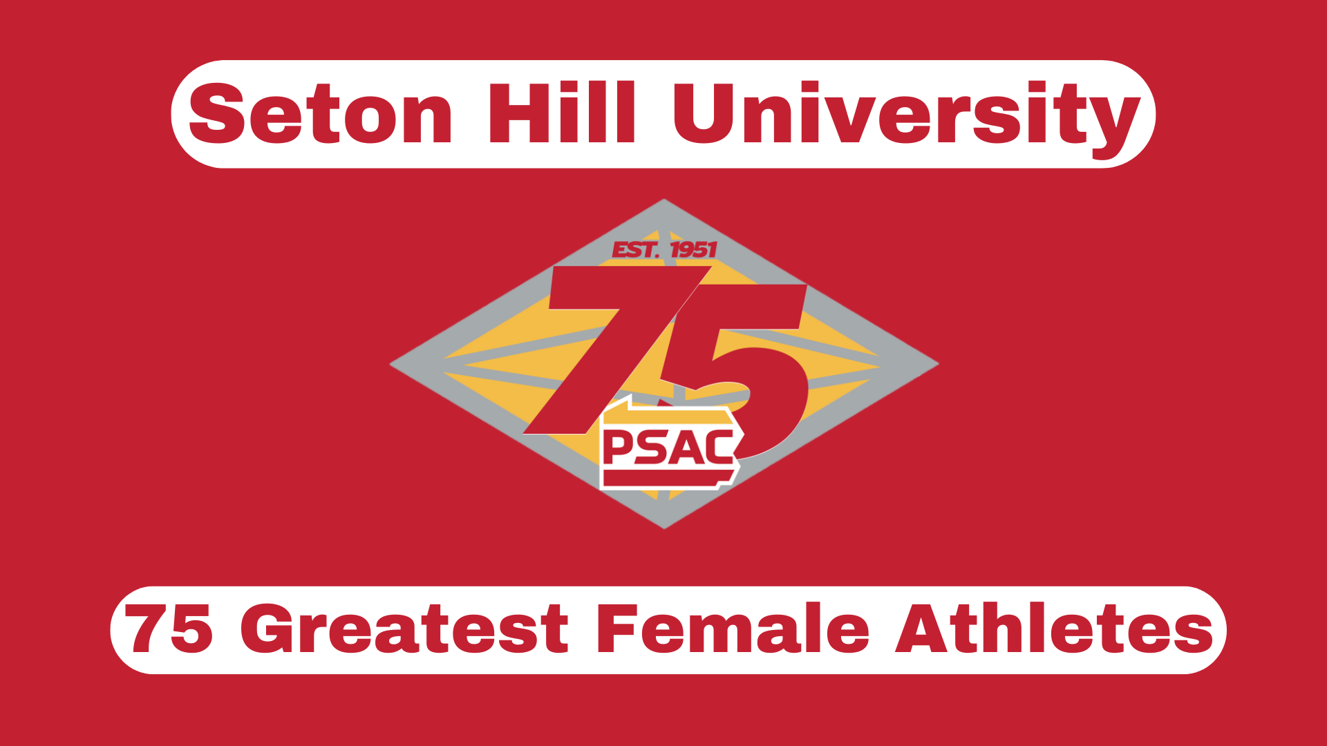 PSAC 75th Female Athletes