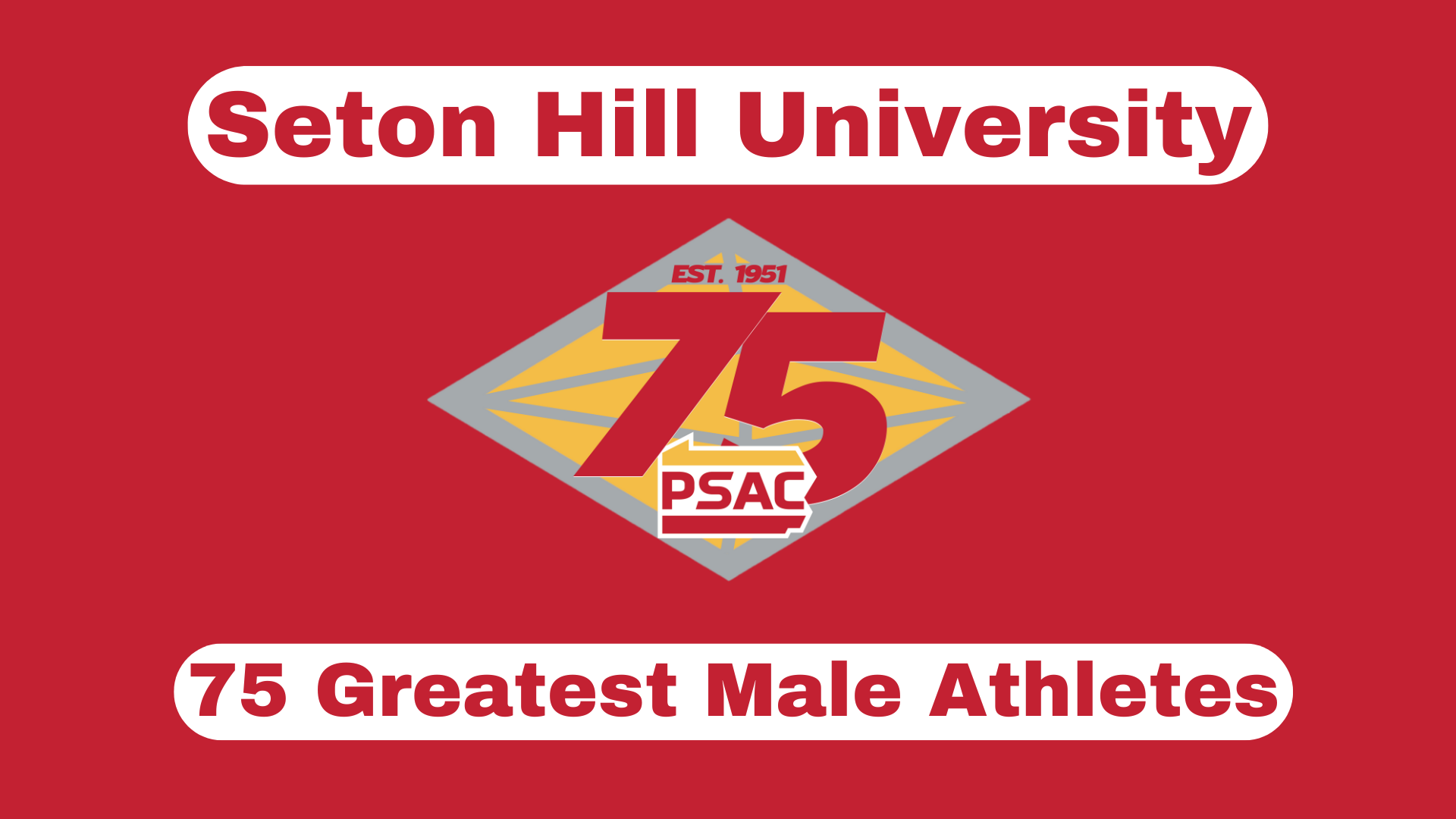 PSAC 75th Greatest Males