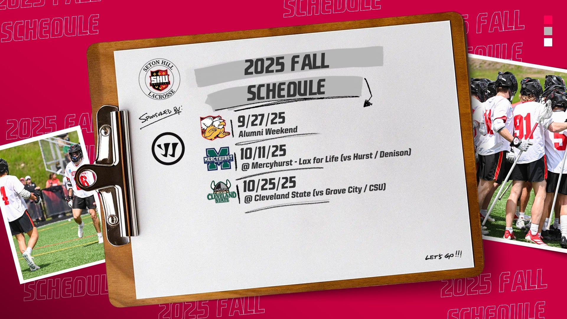 MLAX Fall 25 Schedule