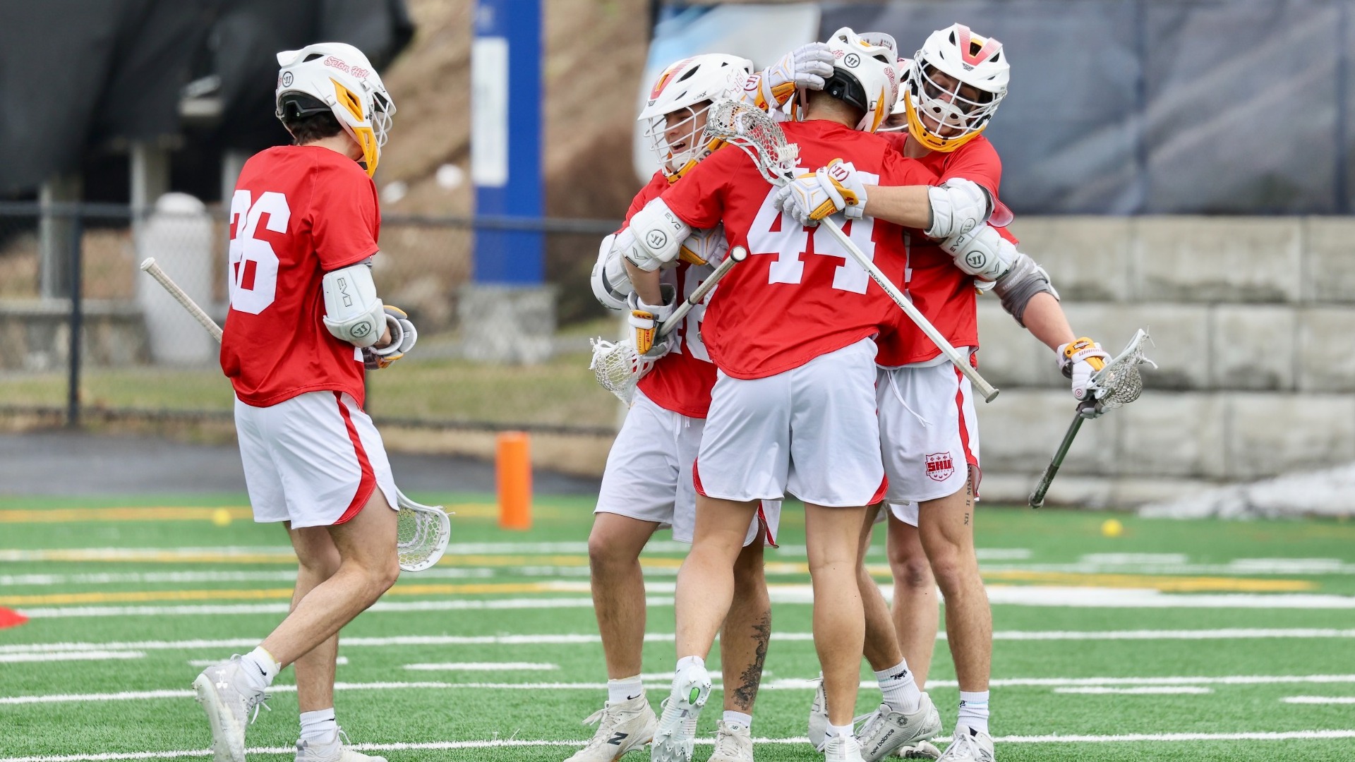 Seton Hill University Men's Lacrosse vs Pace, Northwell Stadium, Pleasantville NY, March 21, 2026 (Photo by Bob Koch, Entropy Sports Photography)
