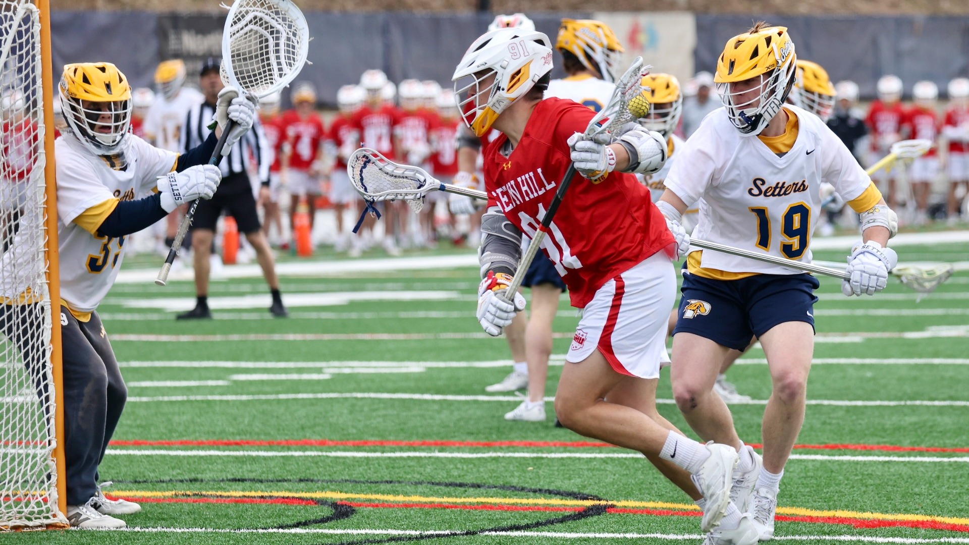 Seton Hill University Men's Lacrosse vs Pace, Northwell Stadium, Pleasantville NY, March 21, 2026 (Photo by Bob Koch, Entropy Sports Photography)