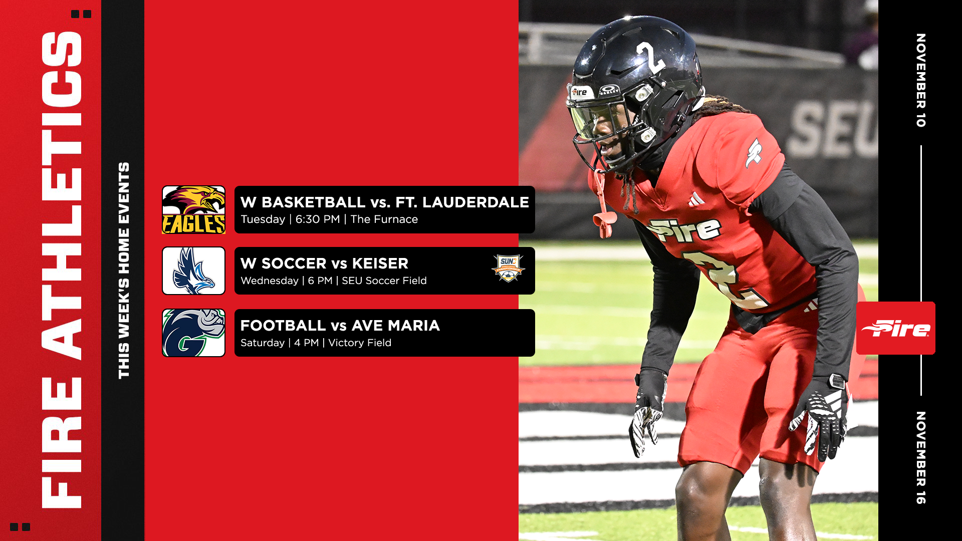 Weekly Events -- November 10