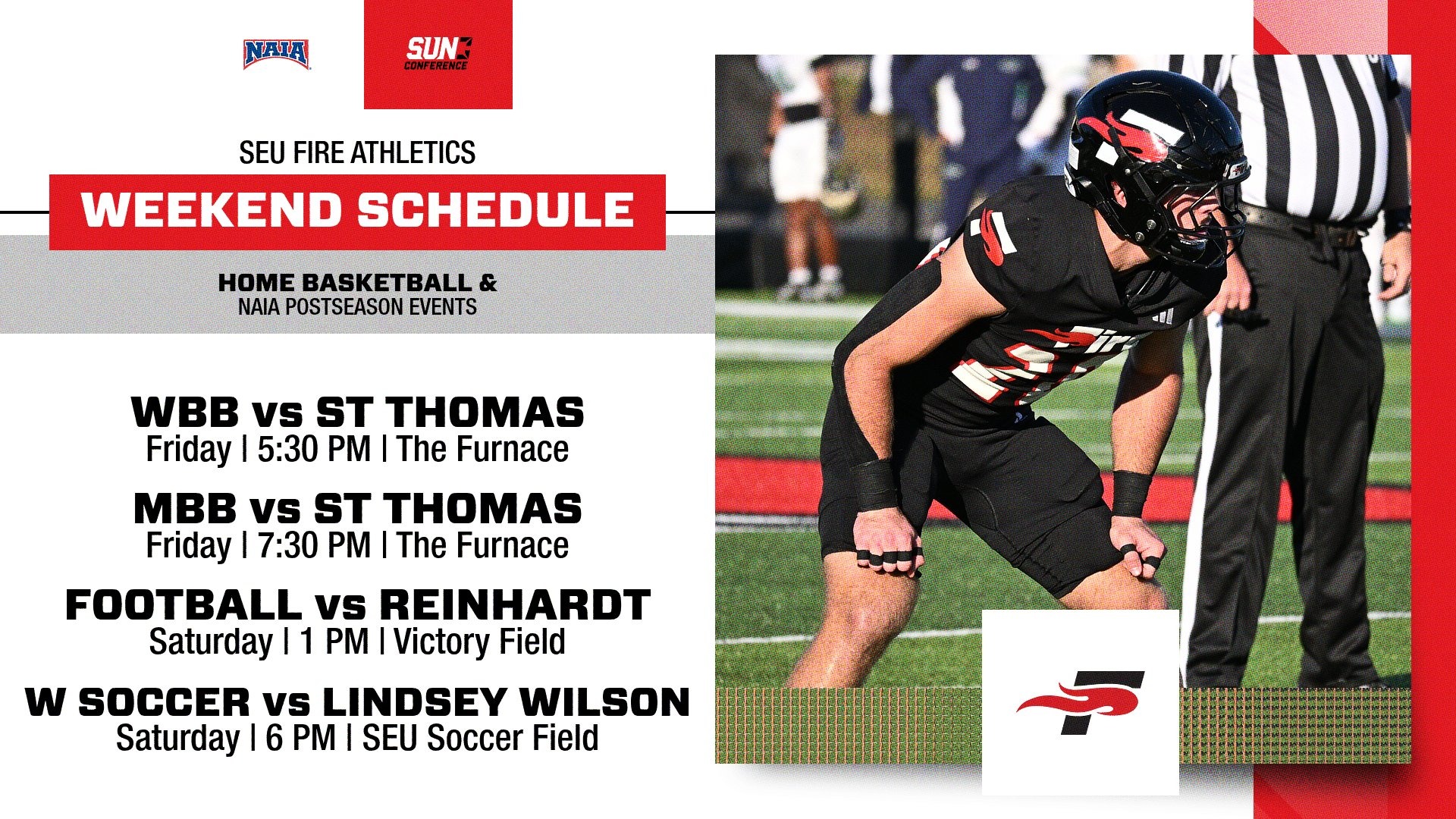 Postseason Weekend Schedule