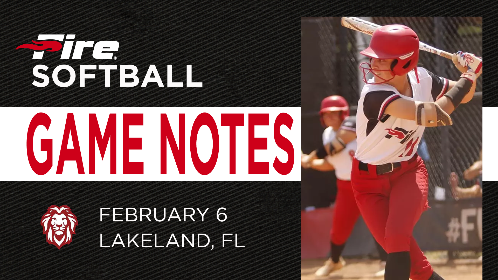 2026 Softball Notes -- February 6