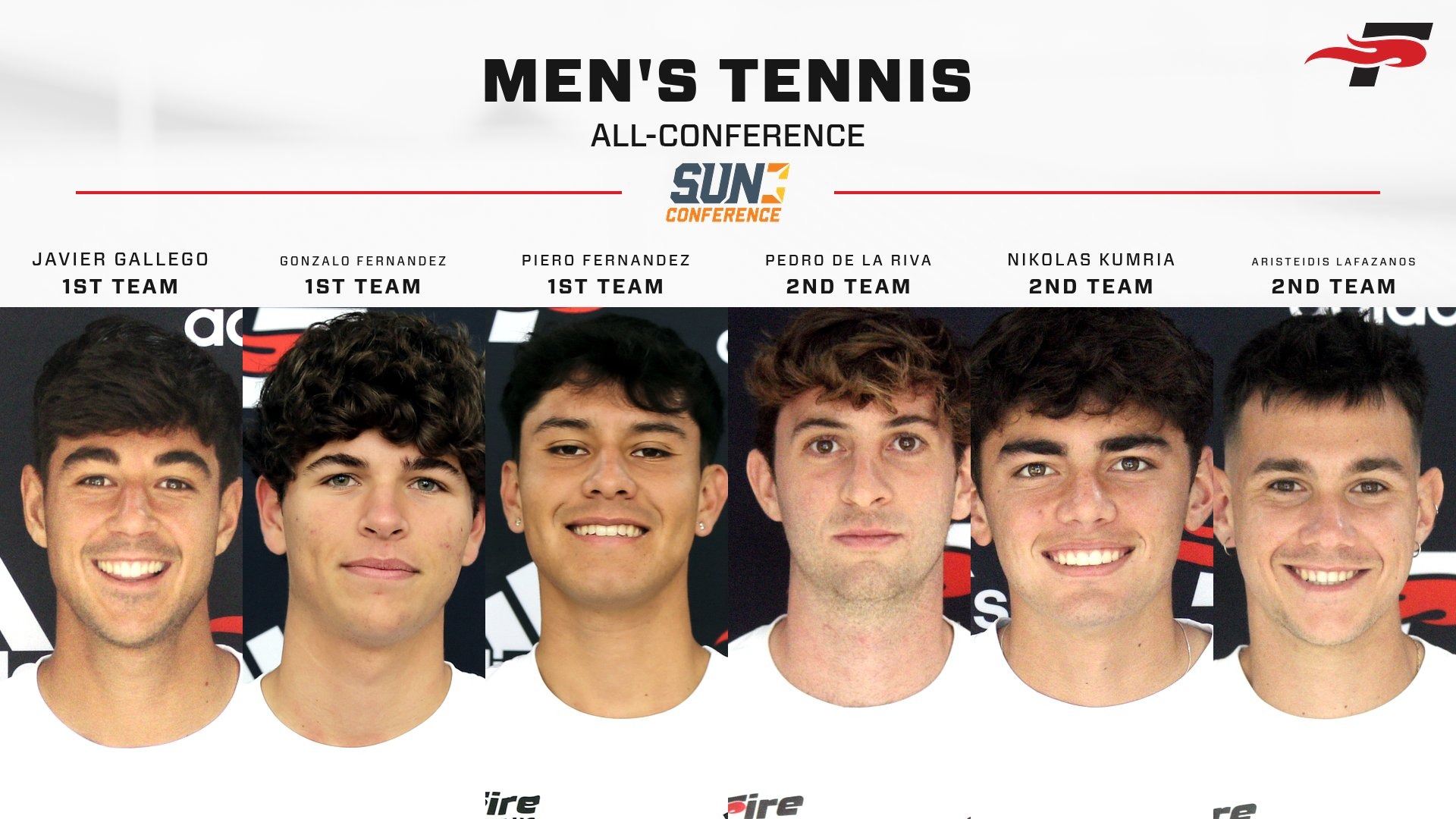 2026 Men's Tennis All-Conference