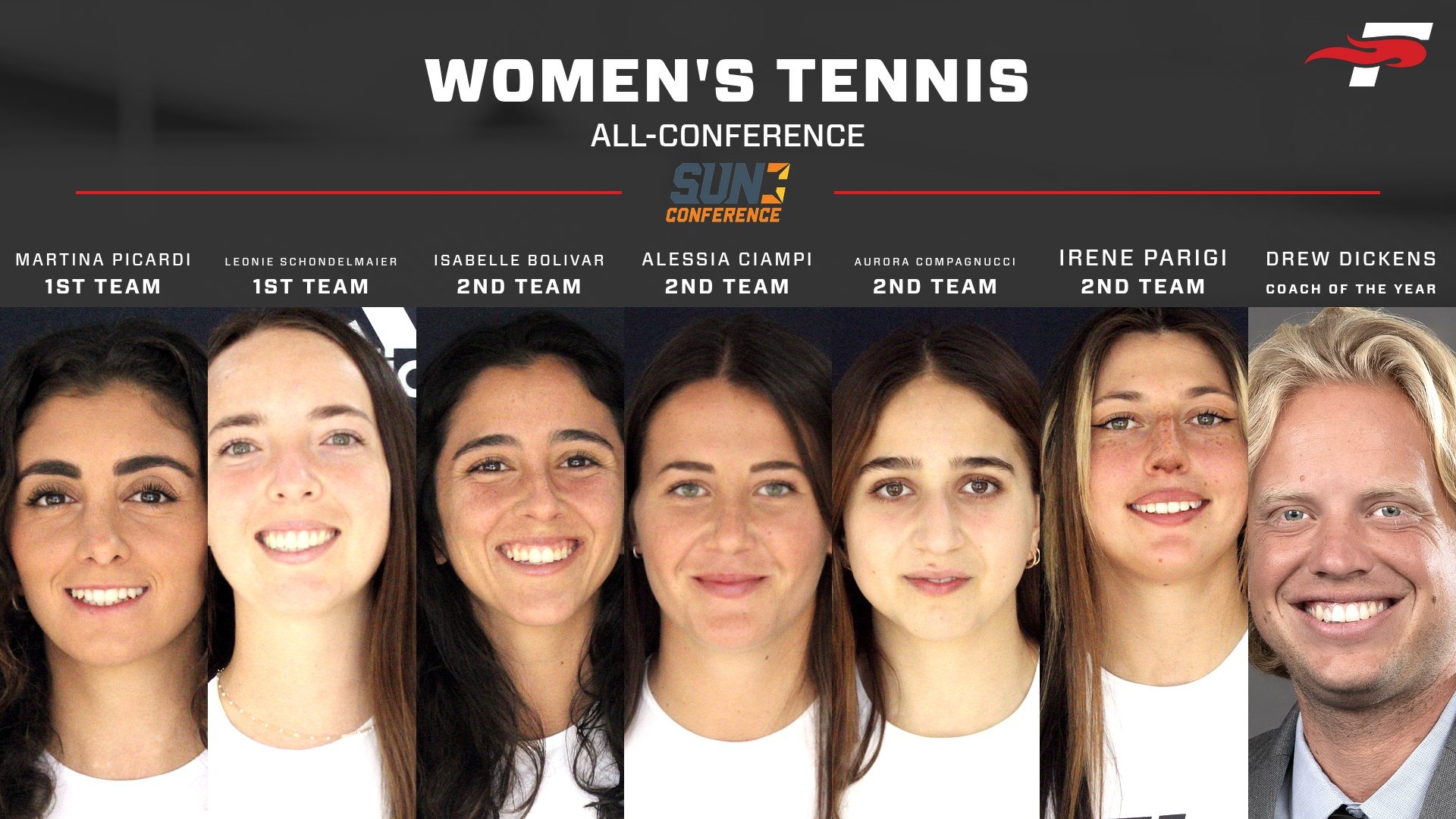 2026 Women's Tennis All-Conference