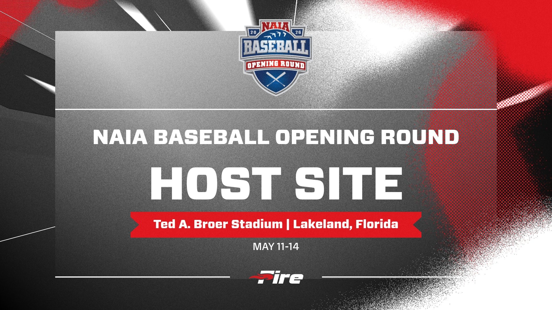 Baseball Opening Round Announcement