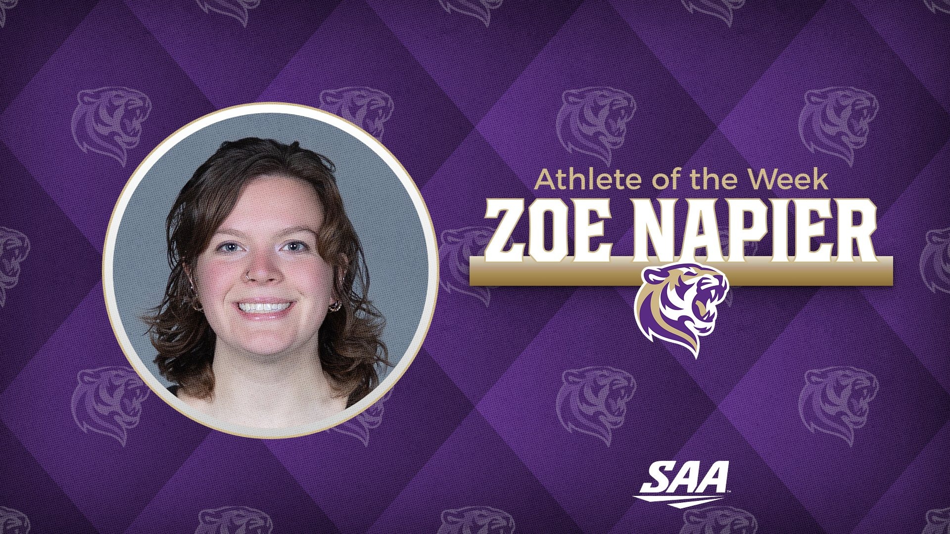 Zoe napier athlete of the week