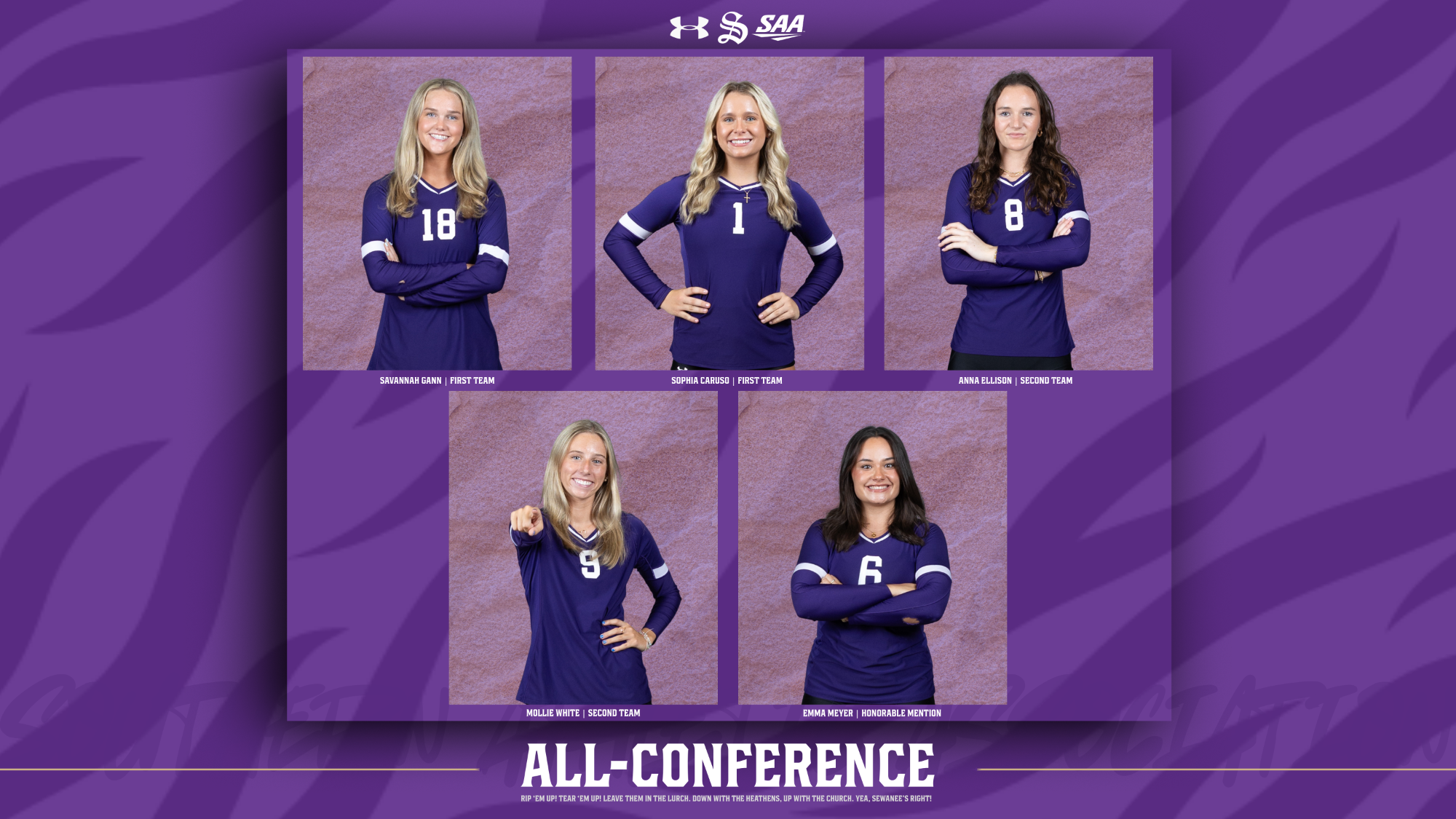 2025 Volleyball all conference