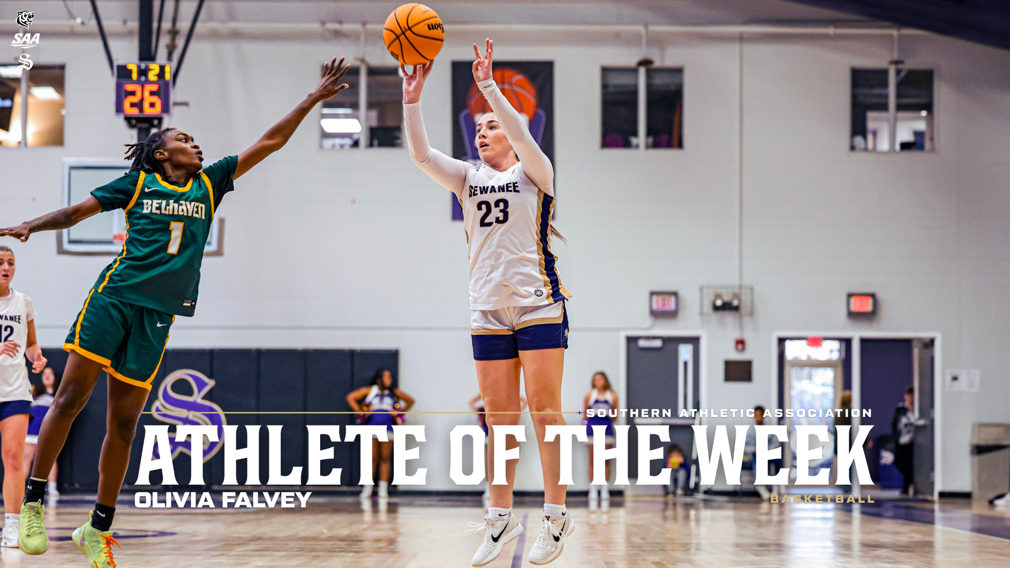 Olivia Falvey, athlete of the week