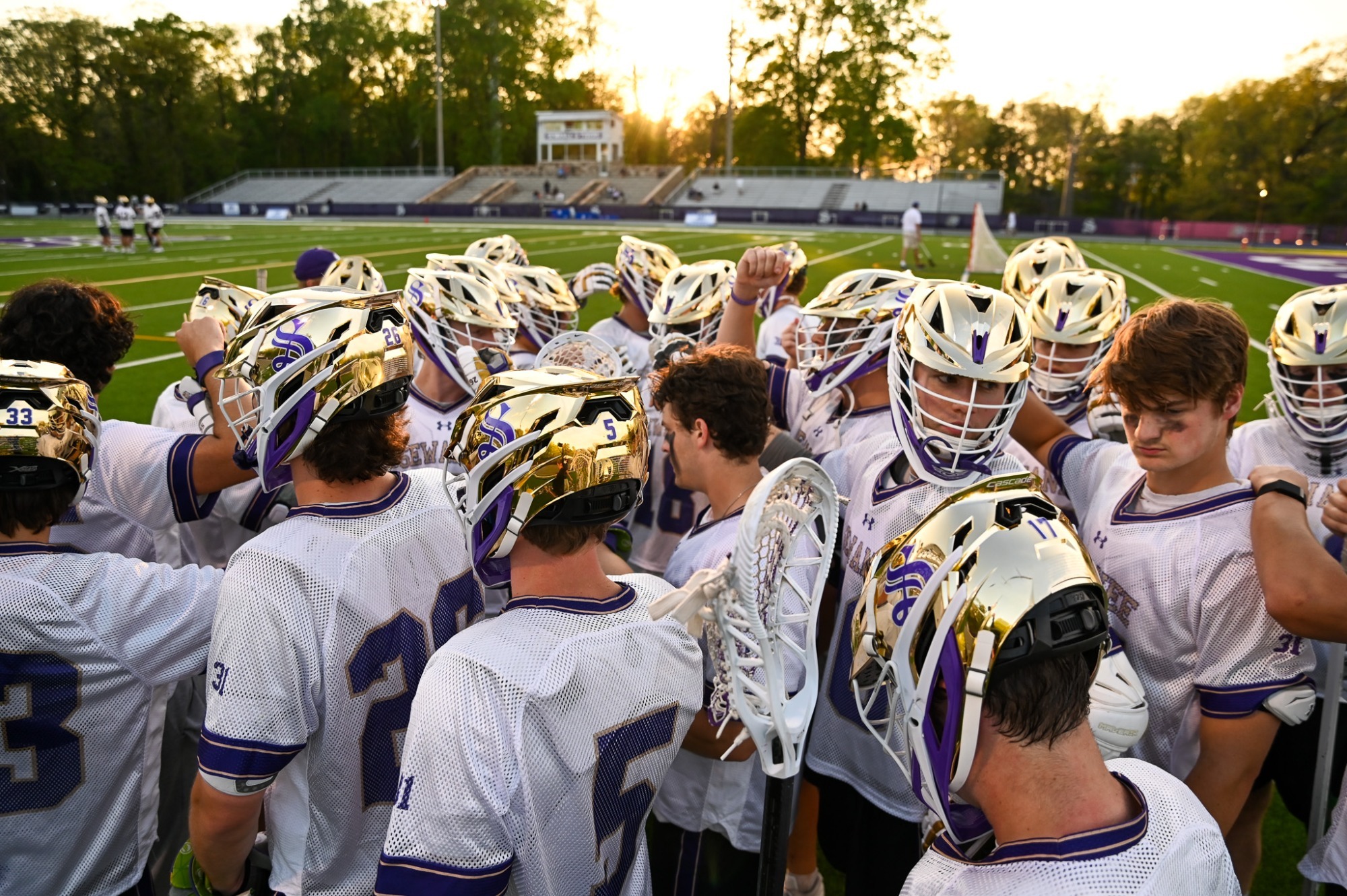 men's lacrosse team photo