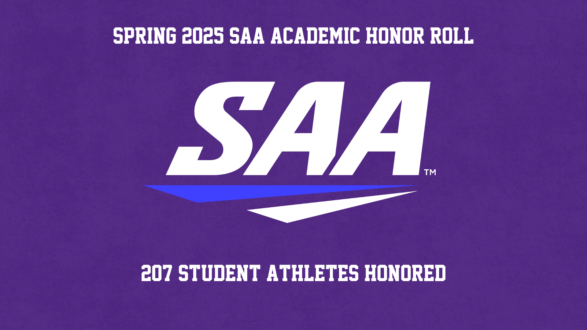 SAA Academic honor roll