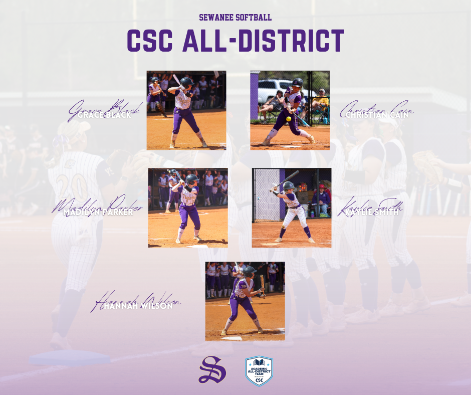 softball csc academic all-district